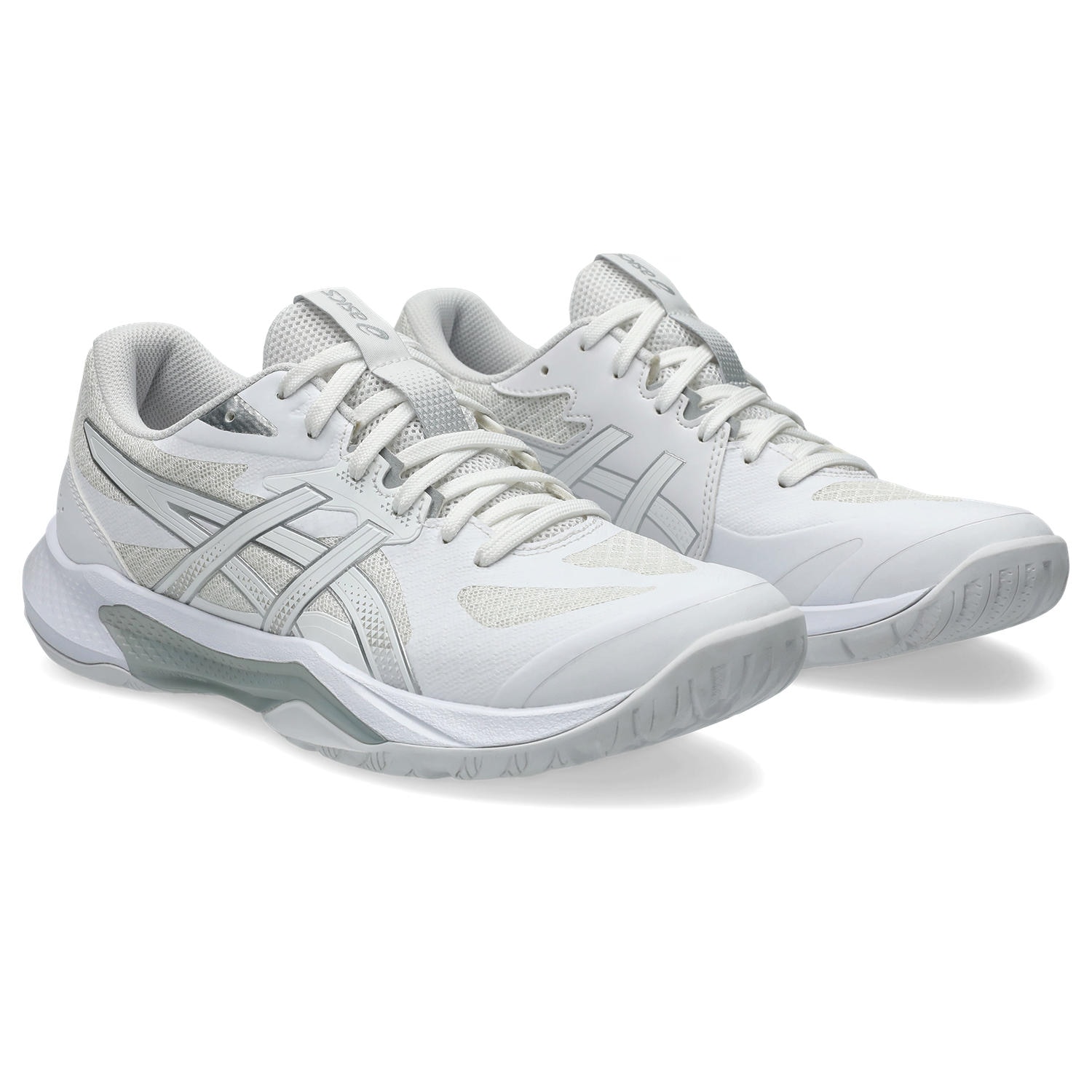 Asics, Unisex, Hallenschuh »GEL-TACTIC 13«, weiß, pure silber, 43,5, Vielseitiger Hallenschuh von Asics