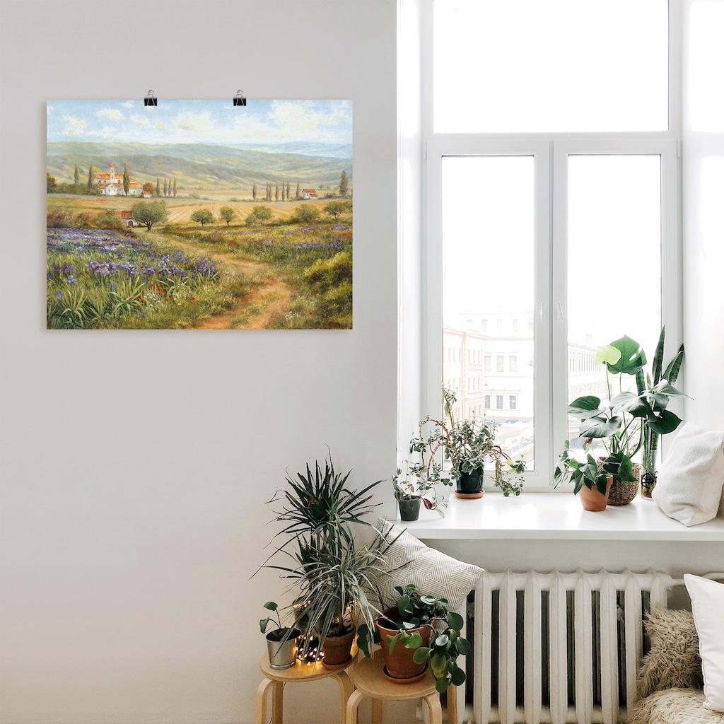 Artland Wandbild »Provence«, Bilder von Europa, (1 St.)