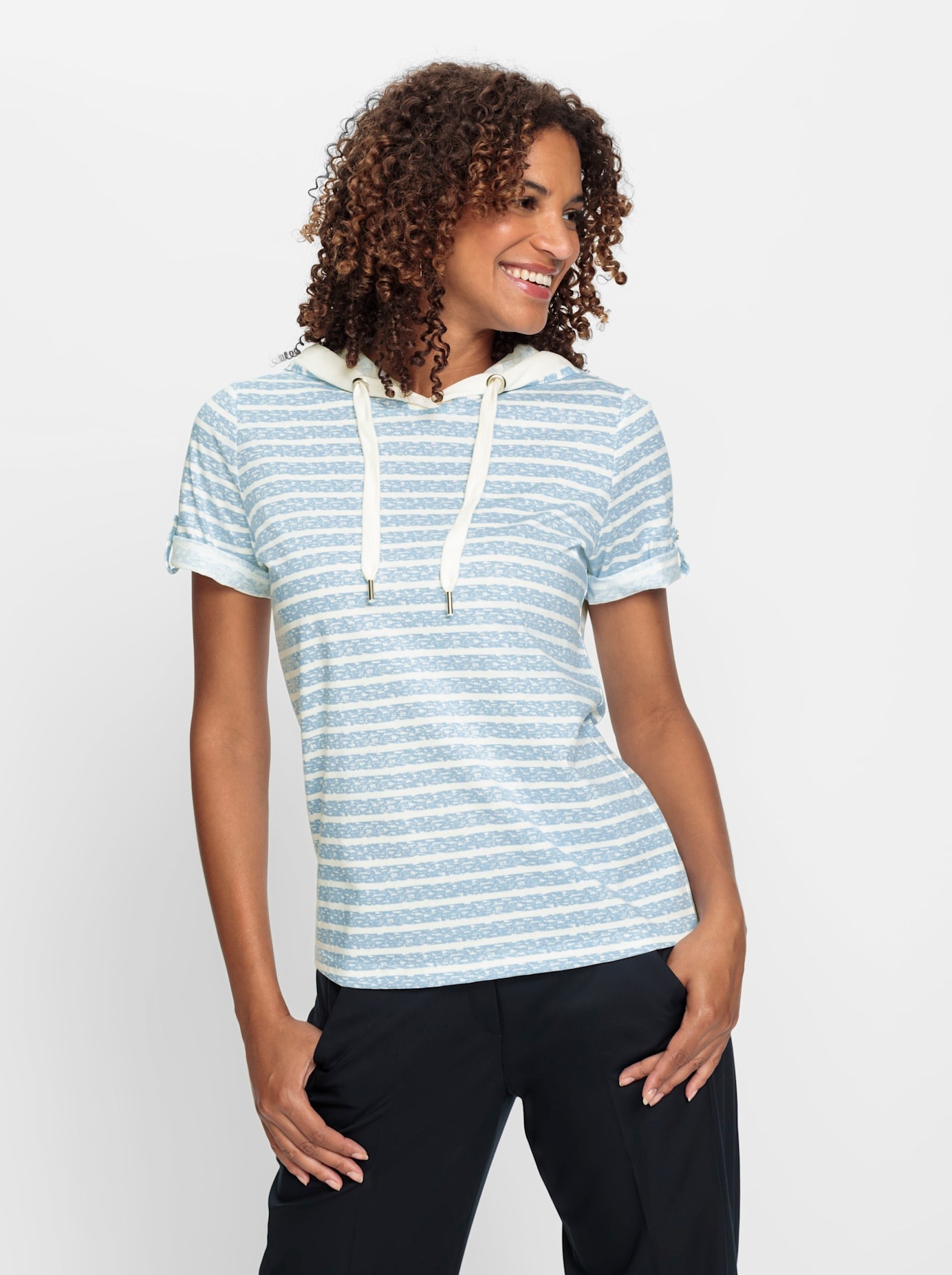 Casual Looks Kapuzenshirt »Kapuzen-Shirt« 1 Stk.