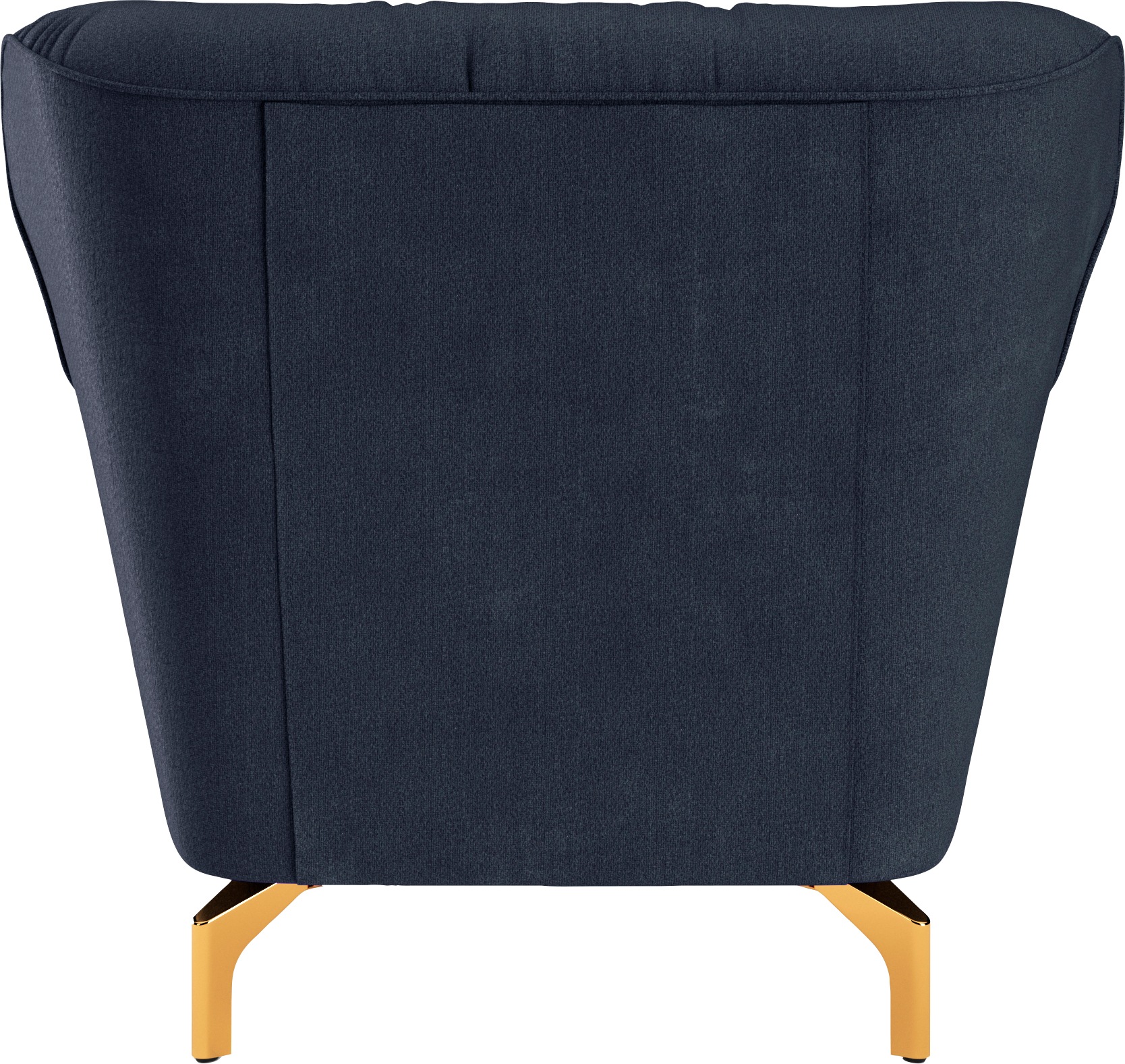 sit&more Sessel »Orient 3«, inkl. 1 Zierkissen mit Strass-Stein, goldfarbene Metallfüsse