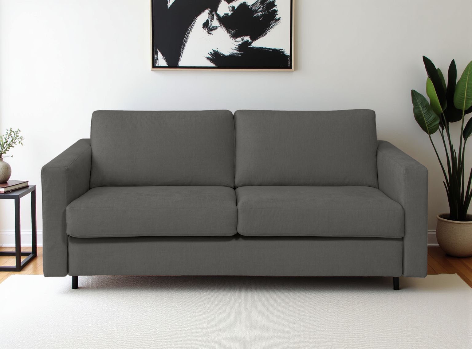 Home affaire Schlafsofa »Virming«, Dauerschlaf-Funktion mit Unterfederung und Matratze