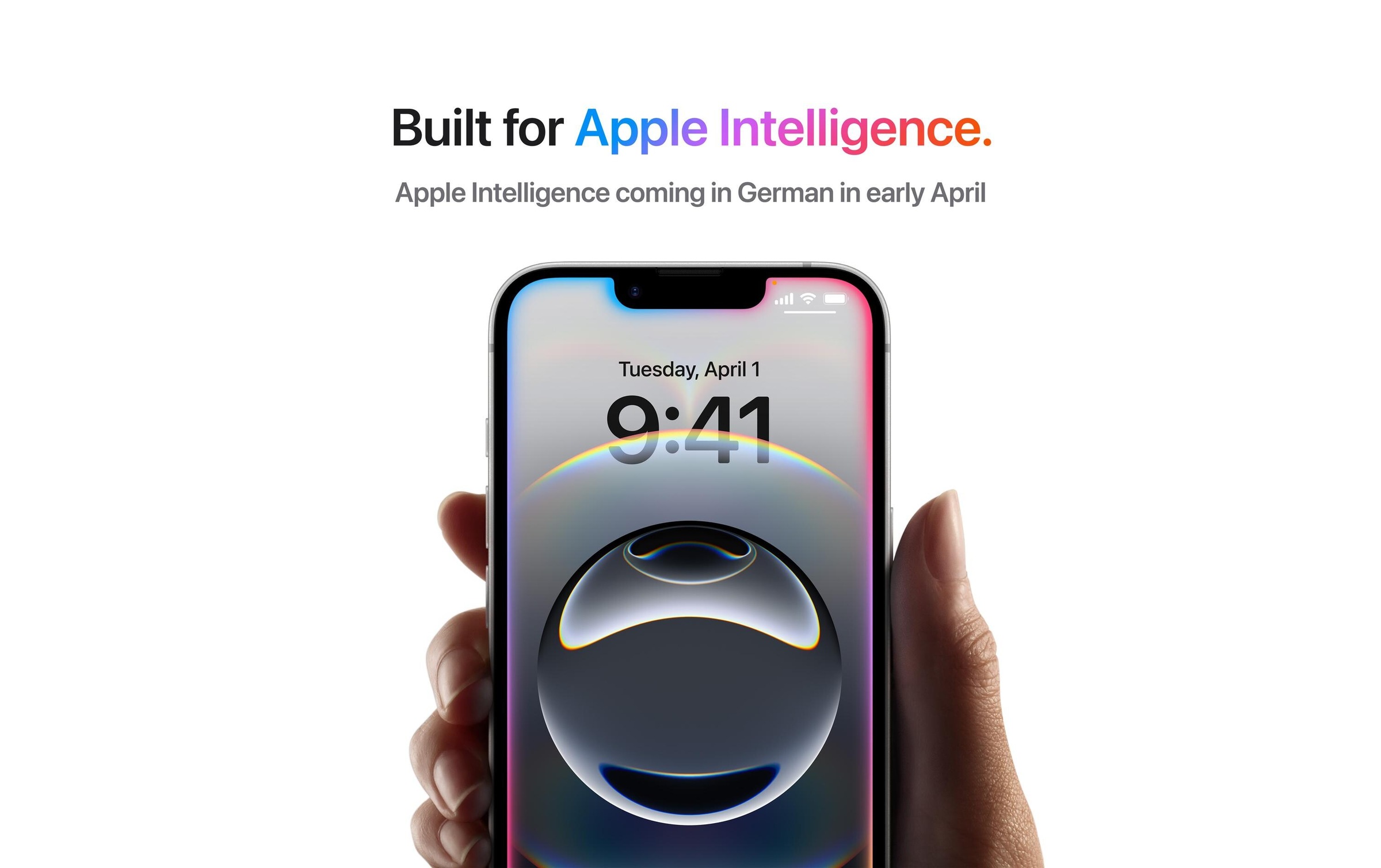 Apple Smartphone »iPhone 16e DEP«, Weiss, Induktionsladung