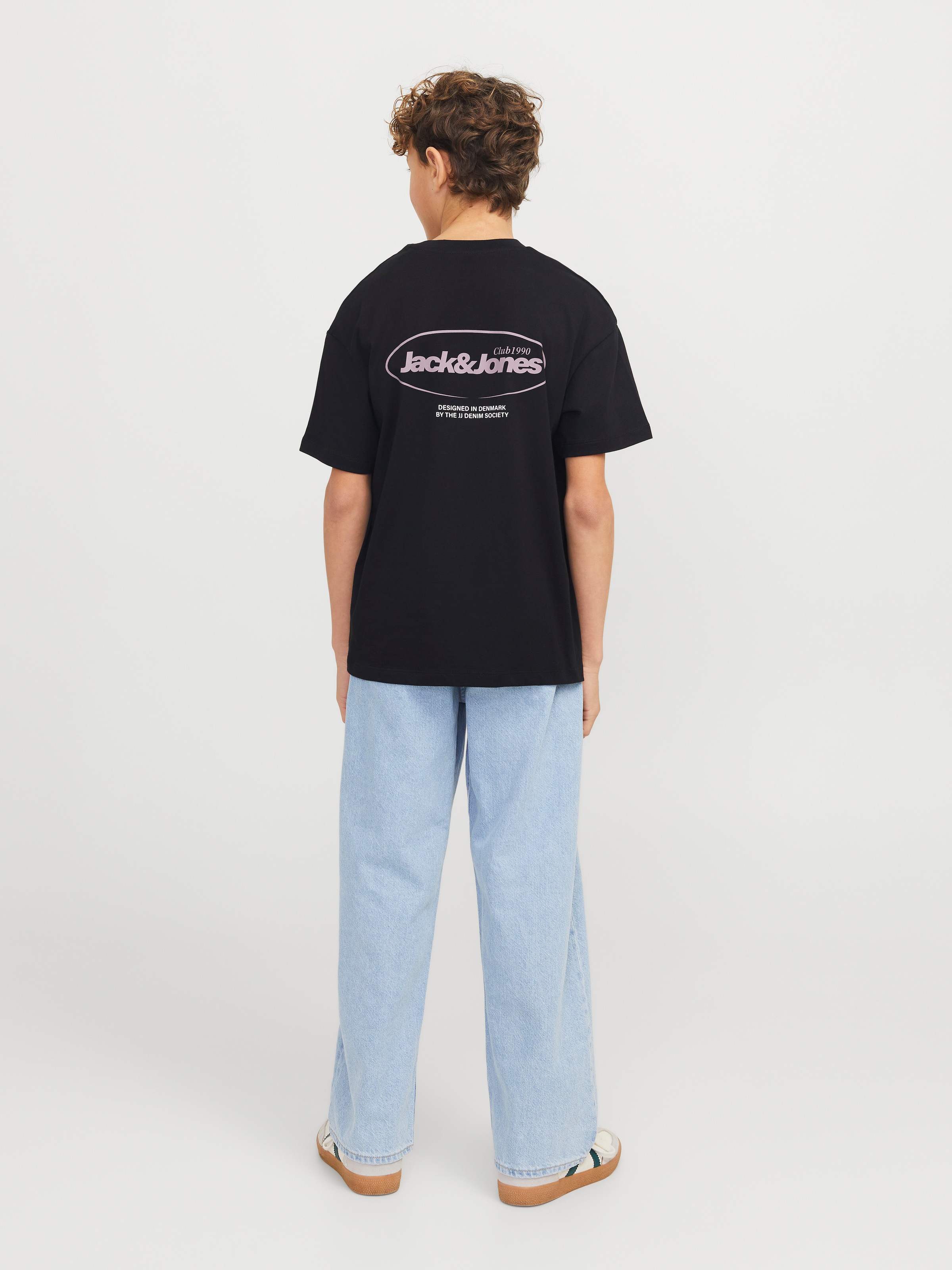 Jack & Jones Junior Rundhalsshirt »JJEBRADLEY GRAPHIC TEE SS O-NECK JNR«