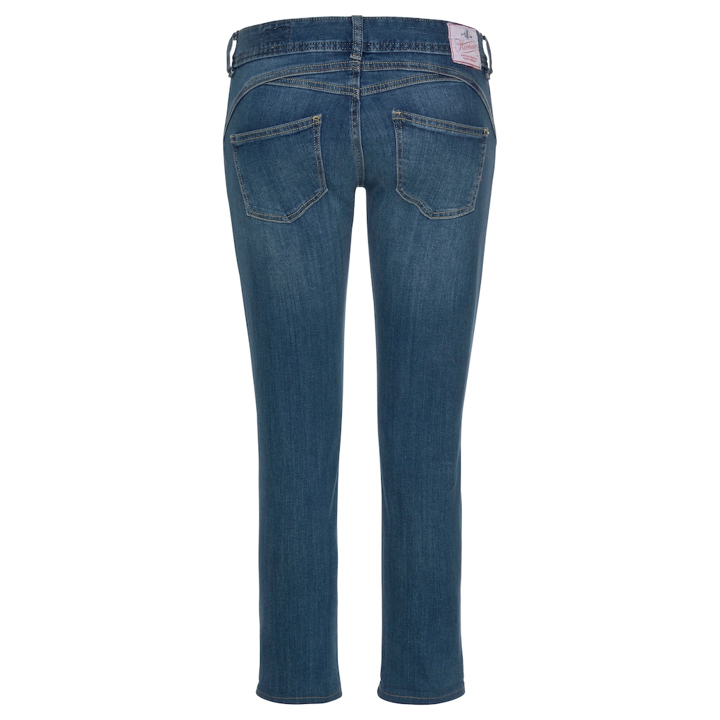Herrlicher 7/8-Jeans »GINA CROPPED POWERSTRETCH«, mit seitlichem Keileinsatz