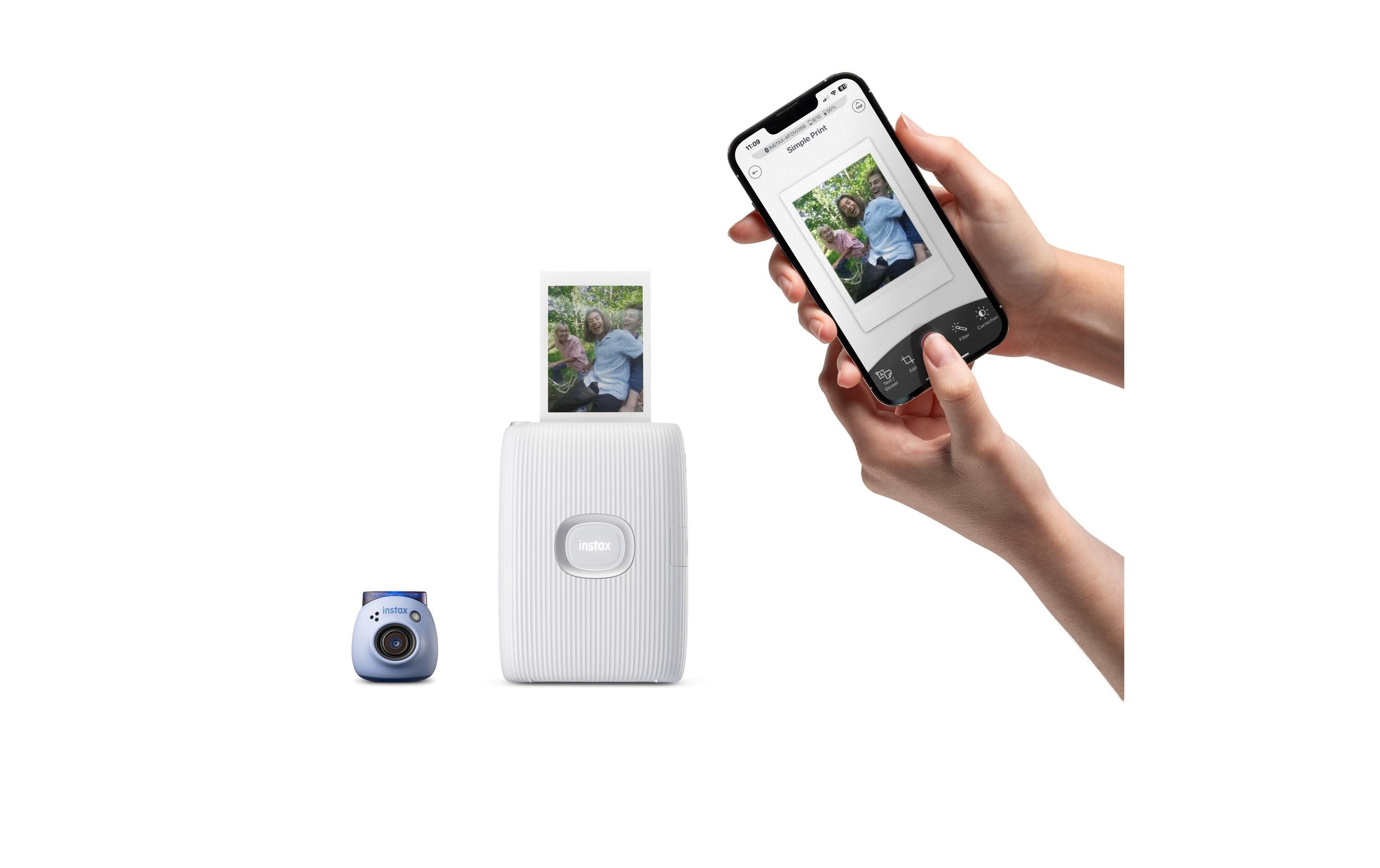 FUJIFILM Kompaktkamera »Instax Pal Blau«