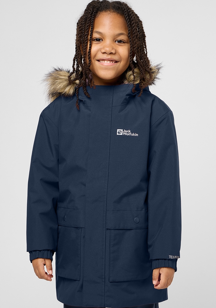Jack Wolfskin 3-in-1-Funktionsparka »COSY BEAR 3IN1 PARKA G« mit Kapuze