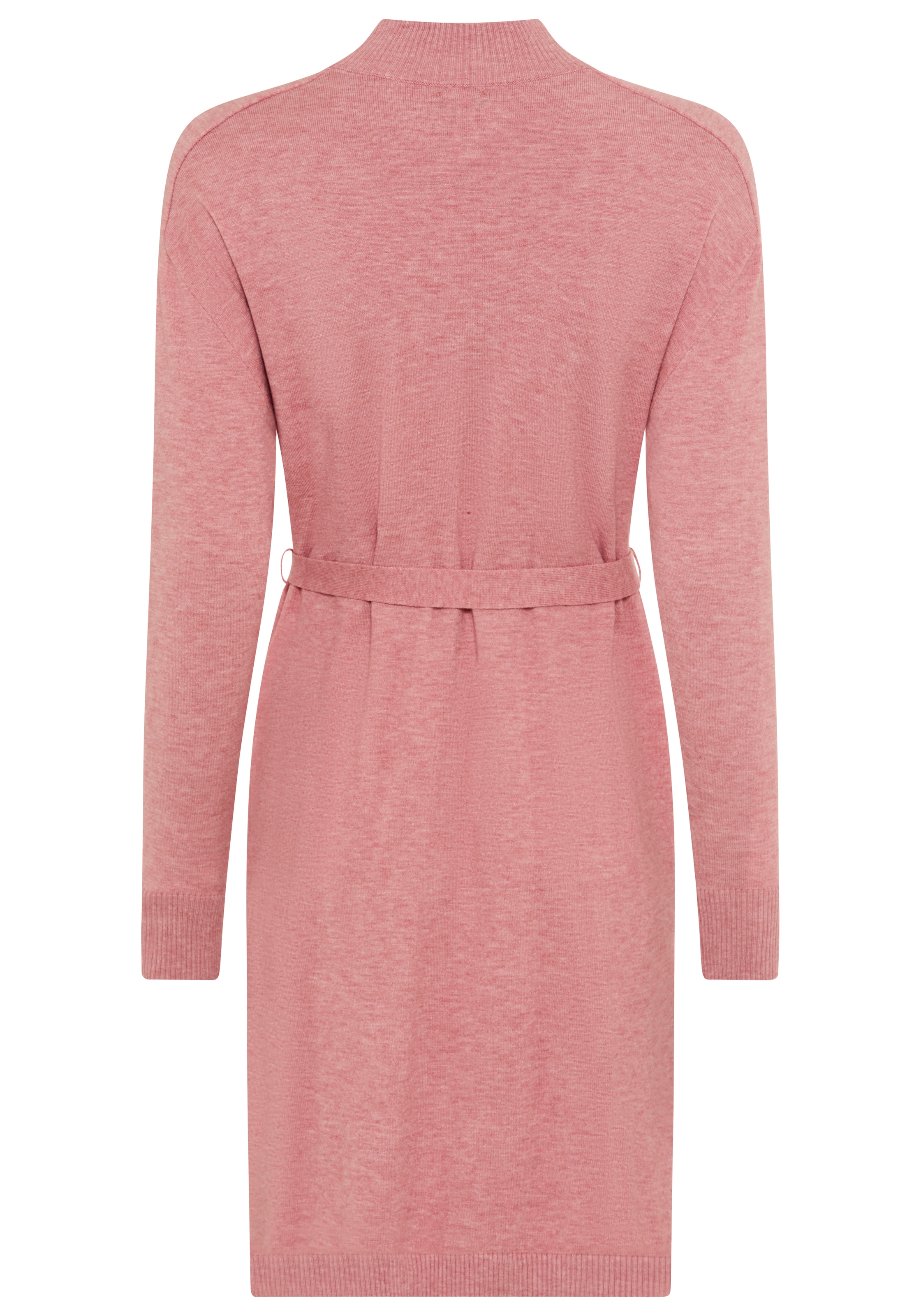 Laura Scott Strickkleid, mit Bindegürtel und Stehkragen - NEUE KOLLEKTION