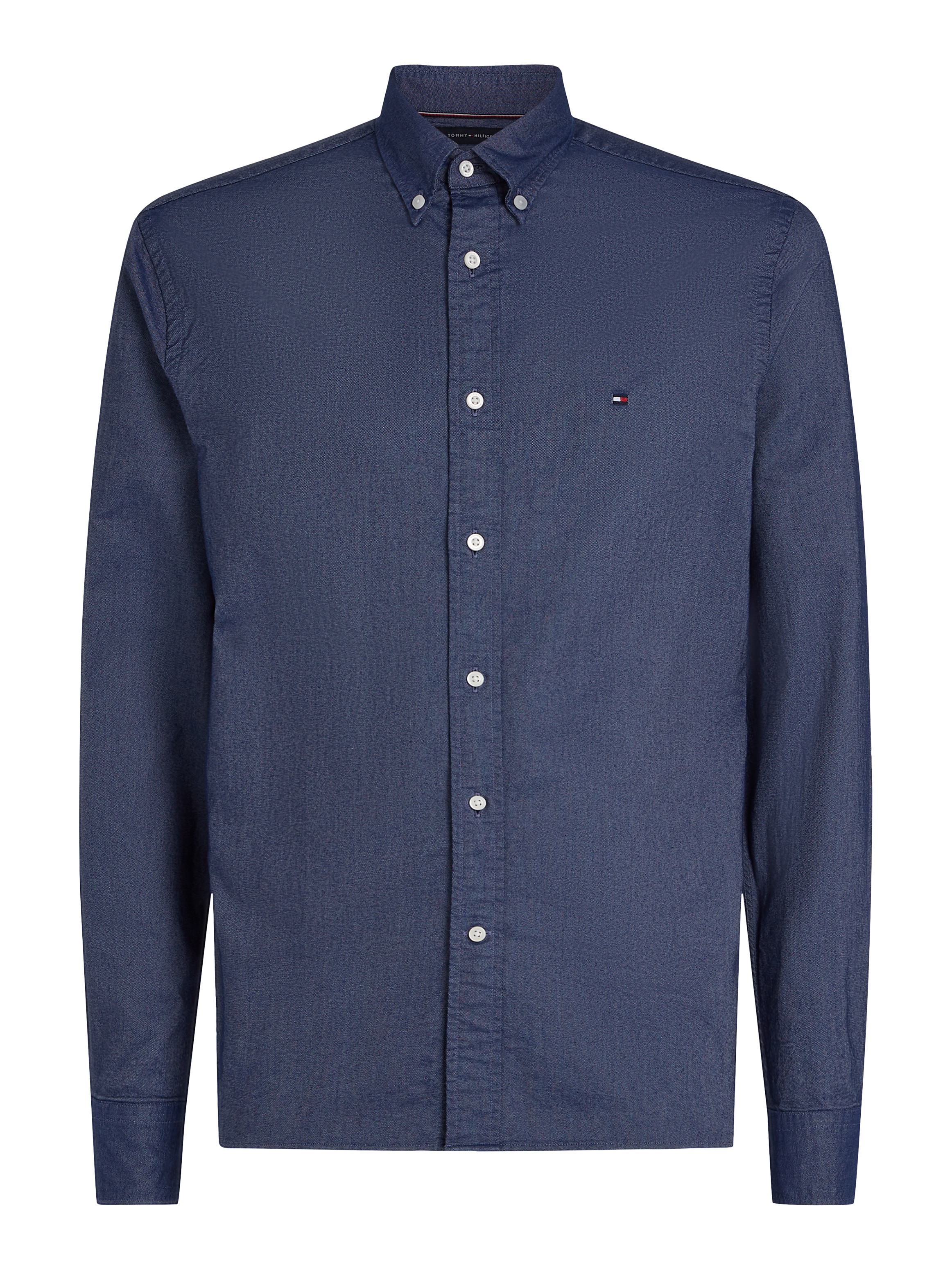 Tommy Hilfiger Langarmhemd »SOLID HERITAGE OXFORD RF SHIRT«