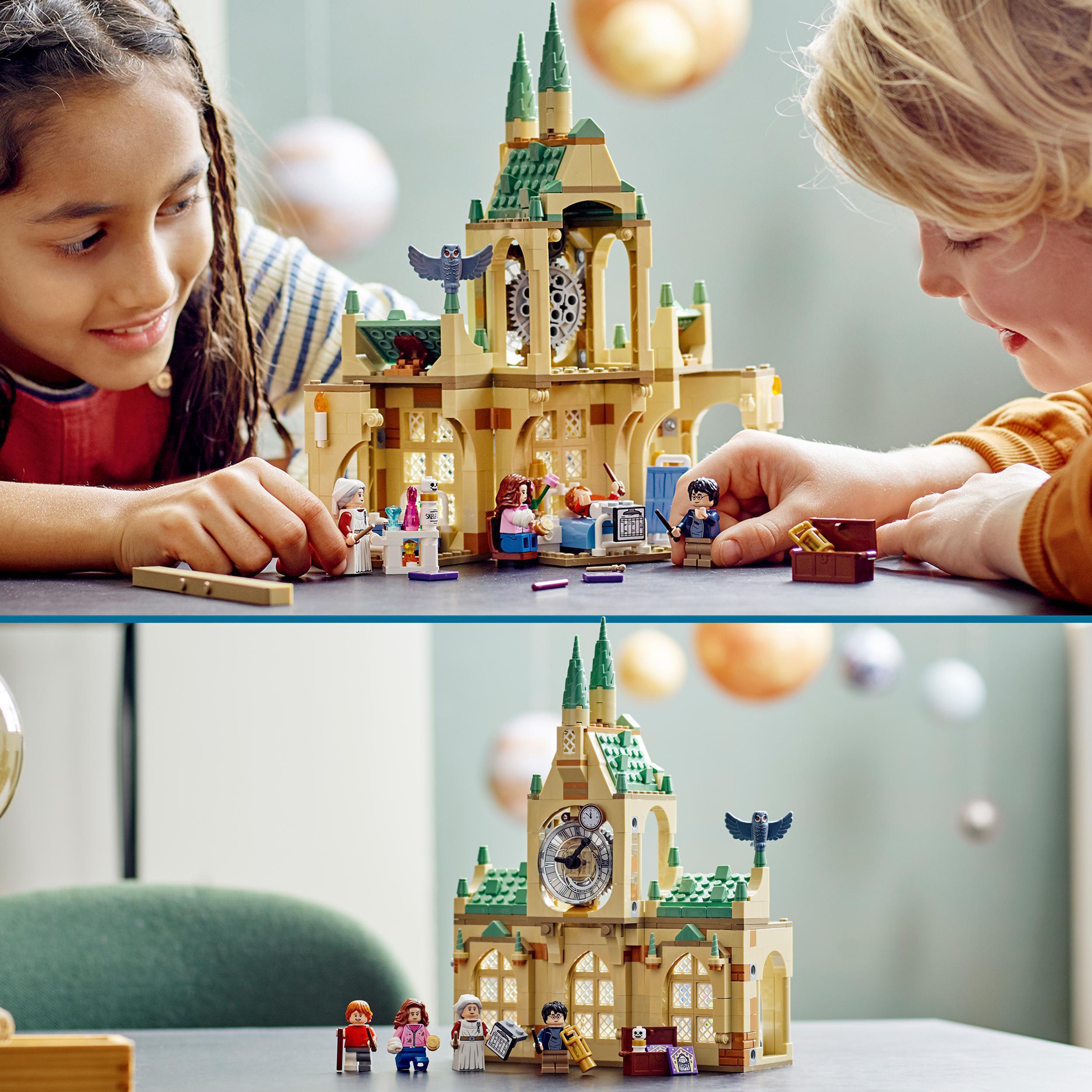LEGO® Konstruktionsspielsteine »Hogwarts™ Krankenflügel (76398), LEGO® Harry Potter™«, (510 St.), Made in Europe