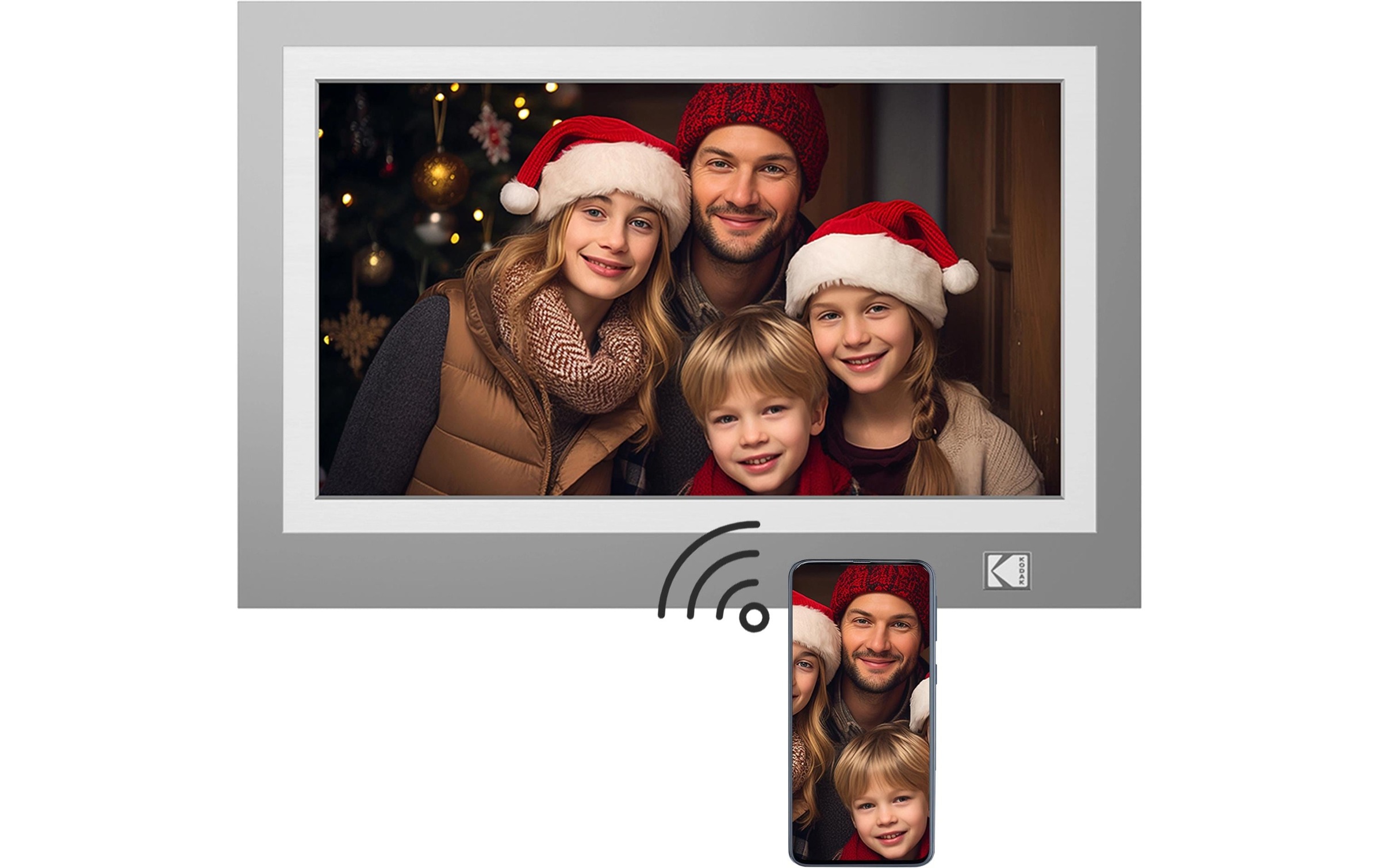 Kodak Digitaler Bilderrahmen »11,6 WiFi RWF-116B«, 1366 x 768 px Pixel