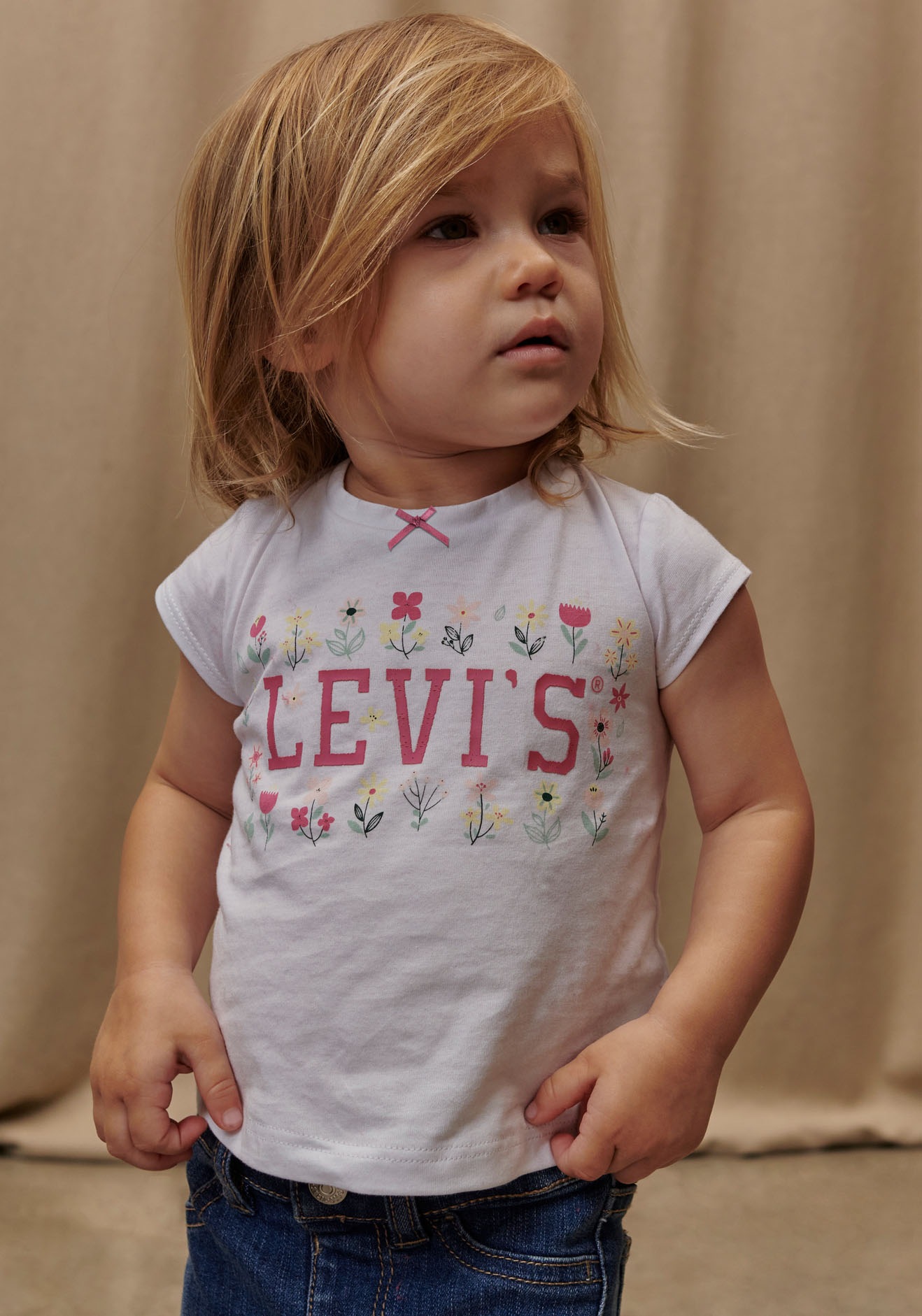 Levi's® Kids Shirt, Hose & Jäckchen »LVG 3PC ZIP HOODIE & WIDE LEG«, for GIRLS