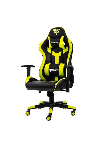 Hyrican Gaming-Stuhl »"Striker Copilot" schwarz/gelb, Kunstleder, ergonomischer... kaufen