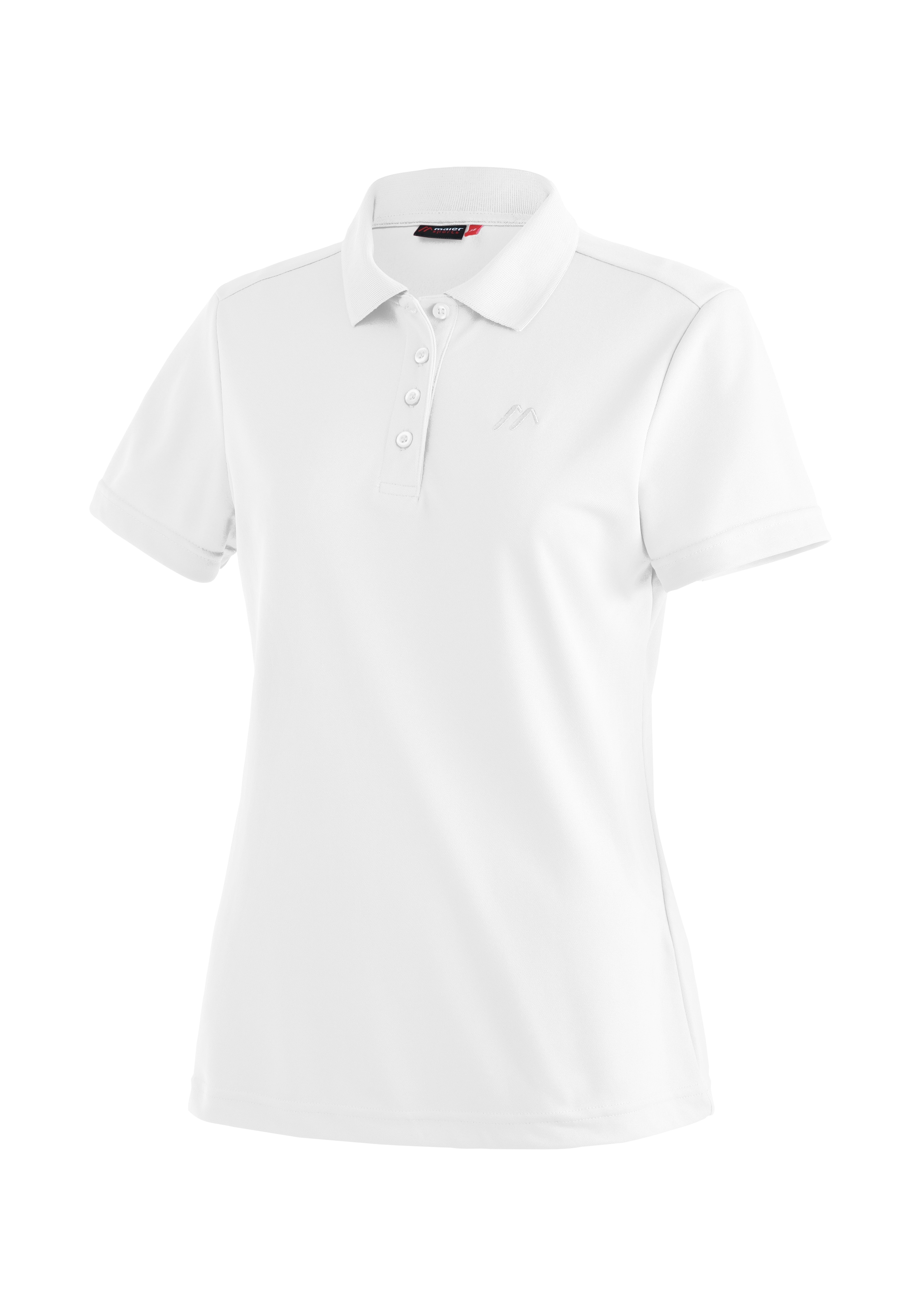 Maier Sports Poloshirt "Ulrike" Damen Polo kurzarm, leichtes Shirt, Funktionsshirt mit Kragen, Reg Fit