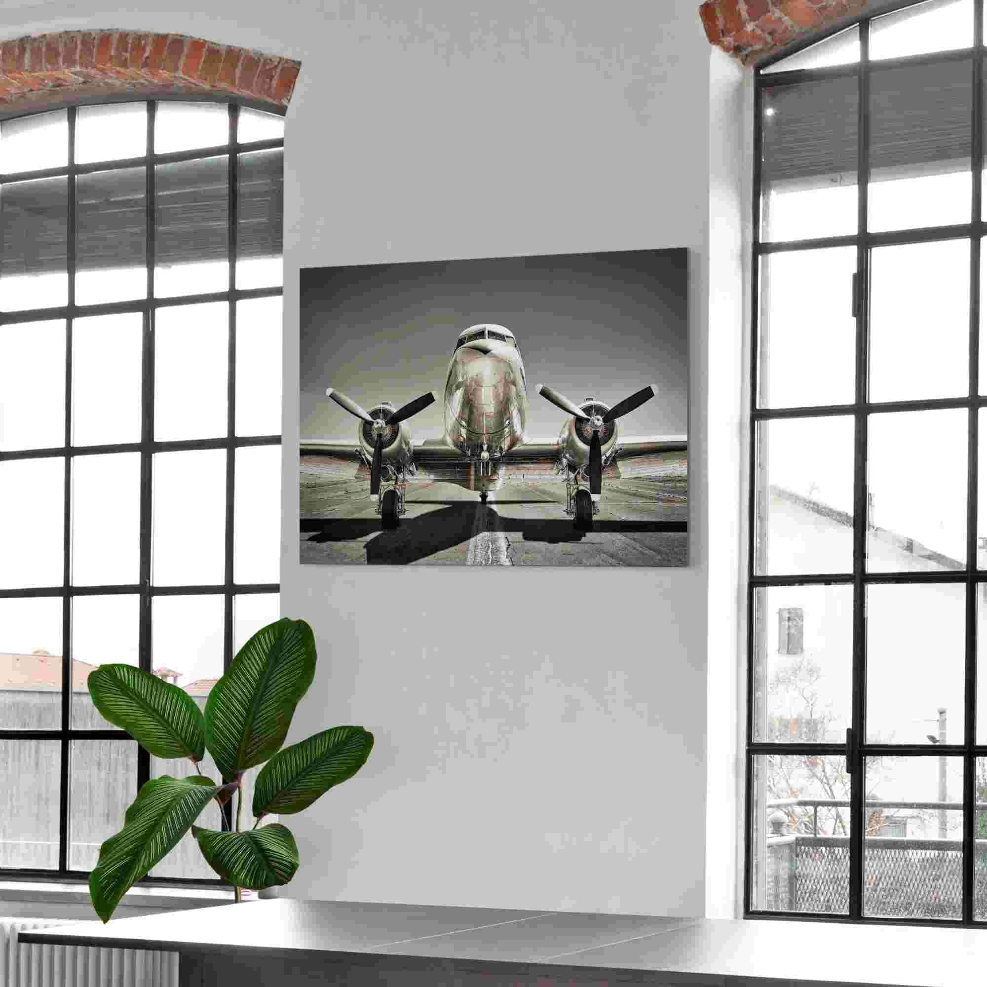 Reinders! Alu-Dibond-Druck »Vintage Propeller Jelmoli-Versand shoppen Flugzeug« online 