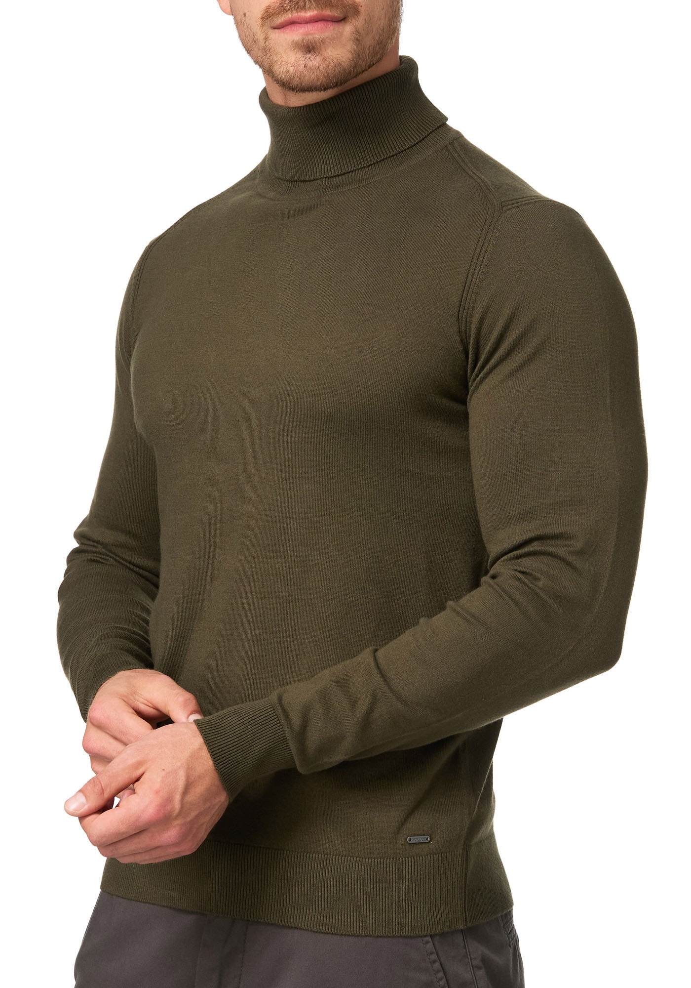 Indicode Rollkragenpullover »INBurns«