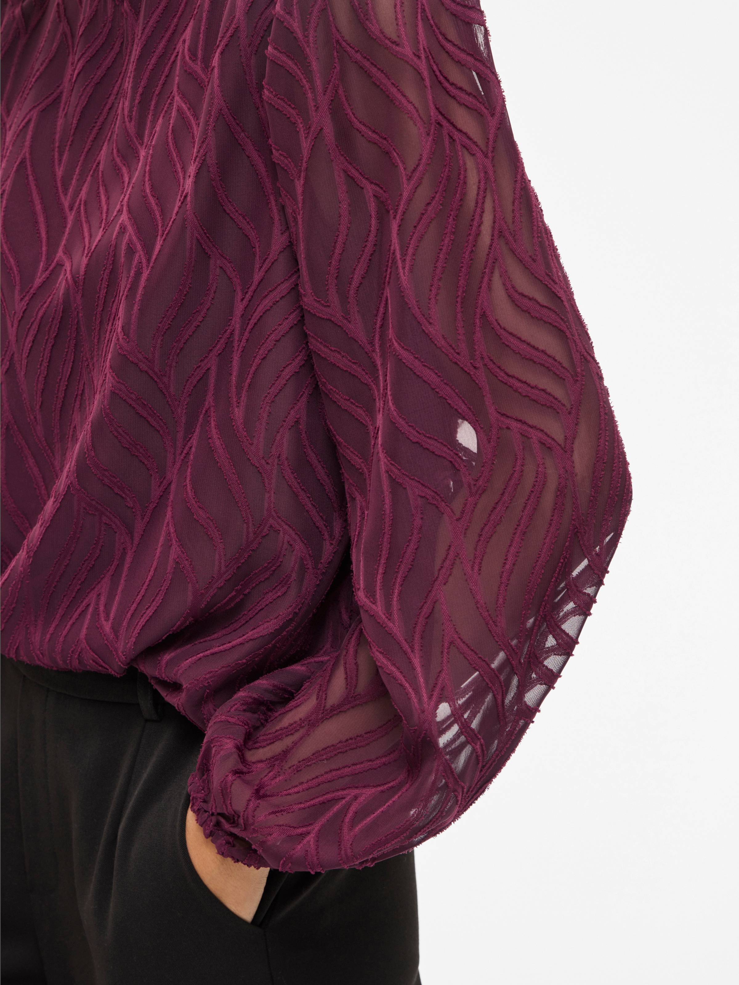 Vila Blusenshirt »VIMIKA O-NECK L/S TOP - NOOS«