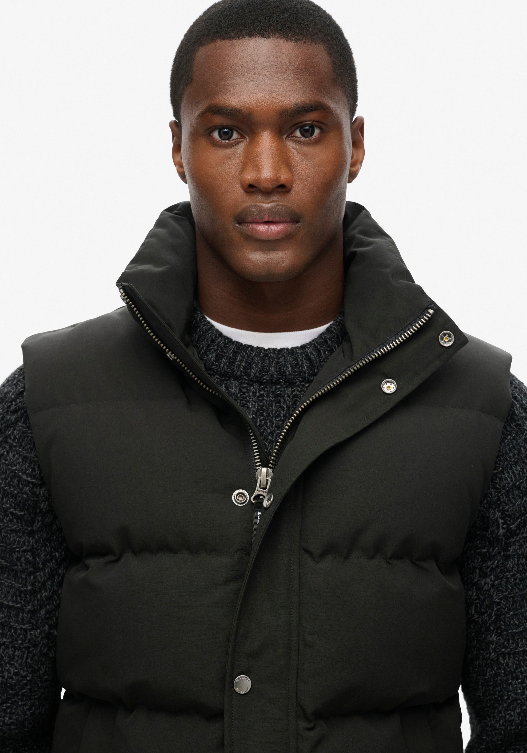 Superdry Steppweste »NON HOODED EVEREST GILET«