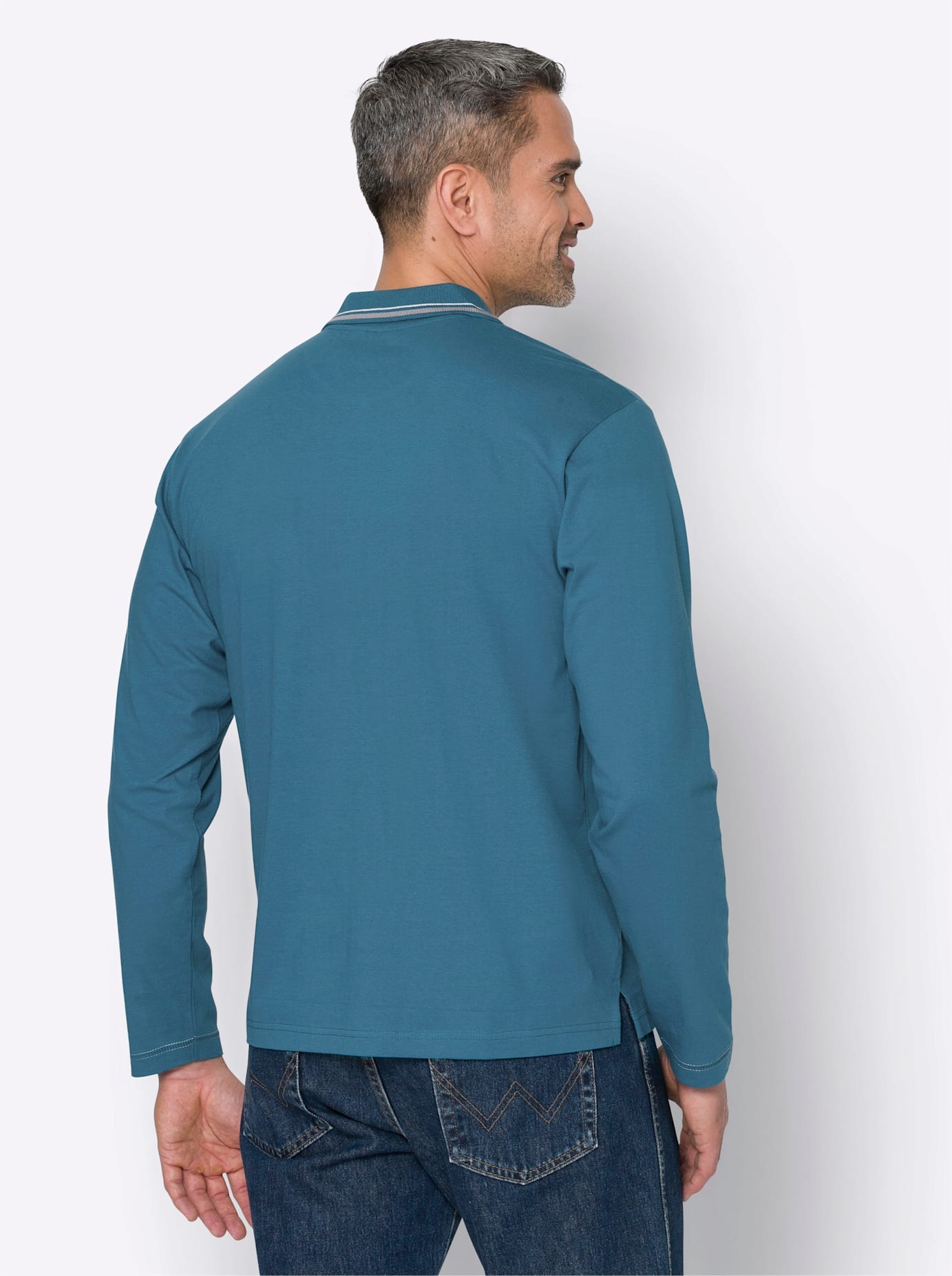 Classic Langarm-Poloshirt »Poloshirt«, (1 tlg.)