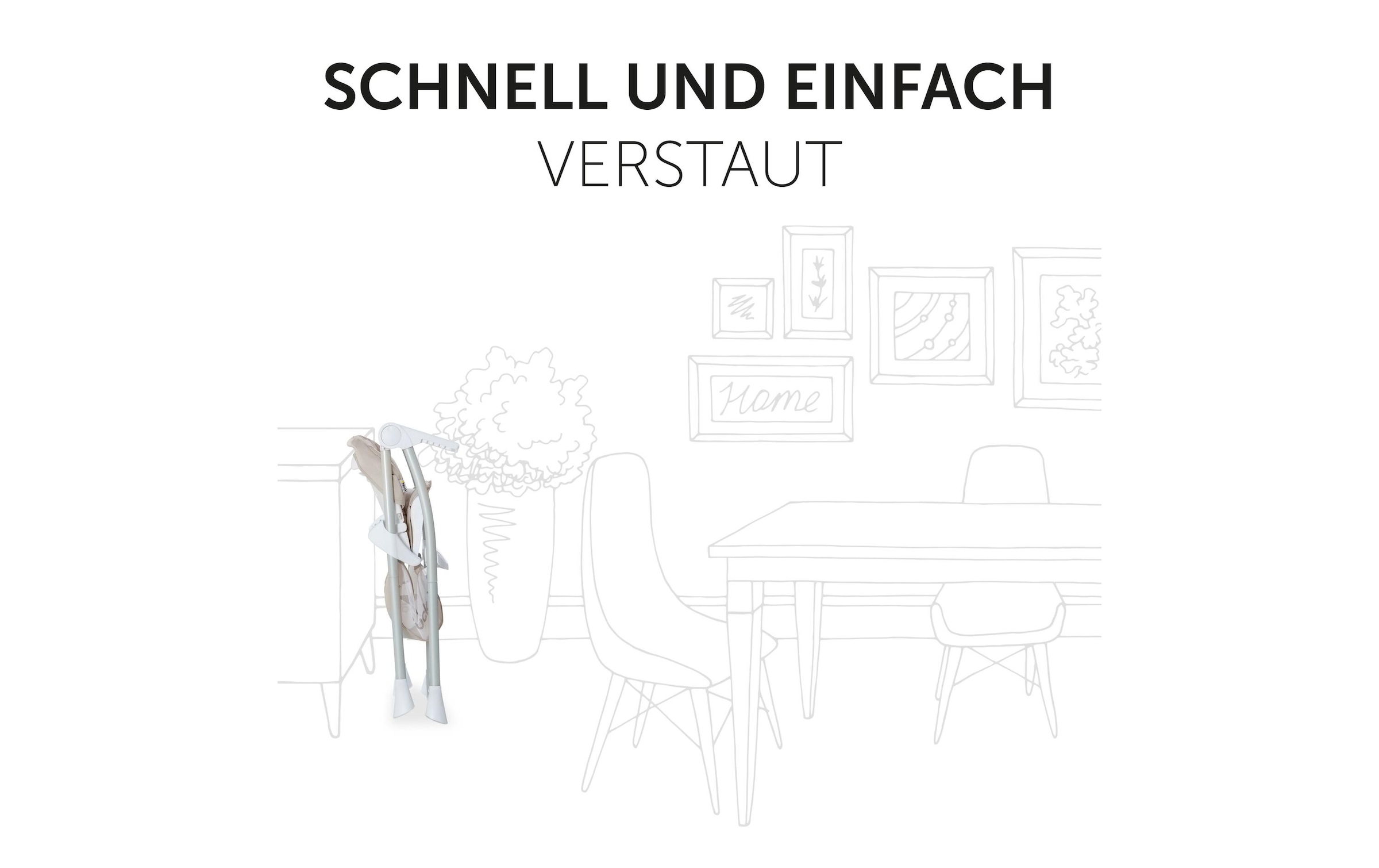 Hauck Hochstuhl »Sit N Fold«