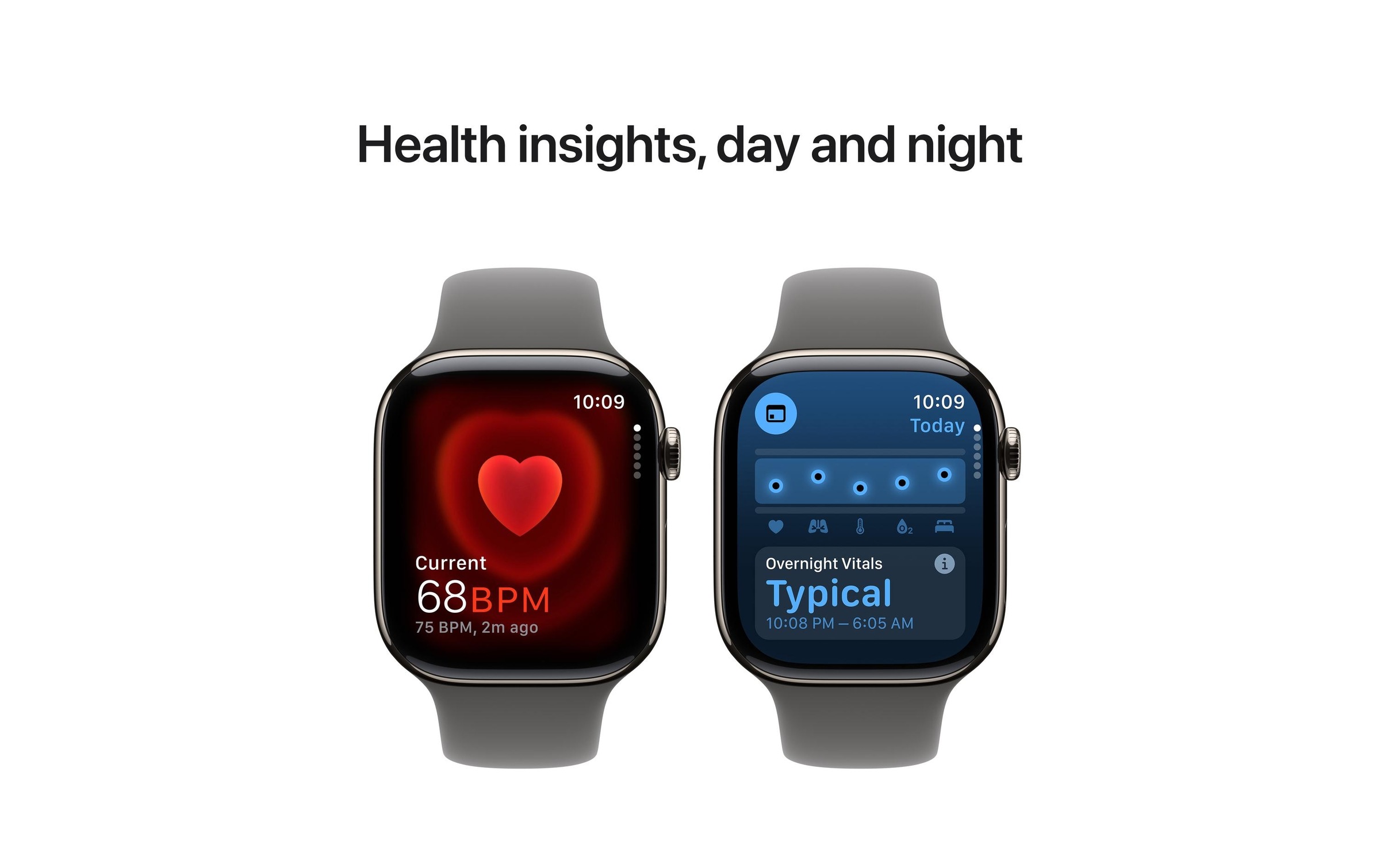 Apple Watch Series 10 Titan, 46 mm, GPS + Cellular, Sport Band S/M, Natur