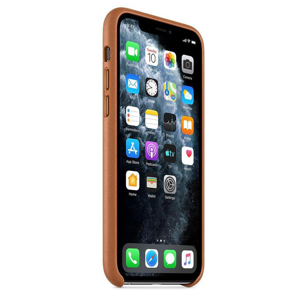 Apple Smartphone-Hülle »Apple iPhone 11 P Leder Case Saddle Brown«, 14,73 cm (5,8 Zoll), MWYD2ZM/A