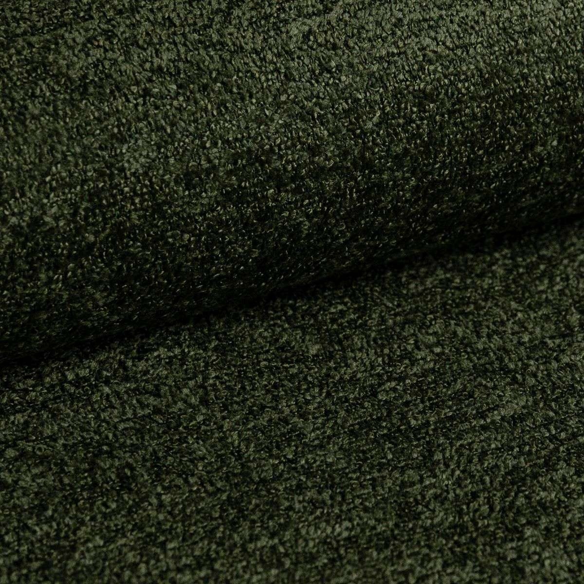 Places of Style Ecksofa »Polsterecke Oland, Struktur, Flachgewebe, Luxus-Microfaser, Boucle«, L-Form, 280 cm, Wellenunterfederung, Skandi-Design, Metallfüsse