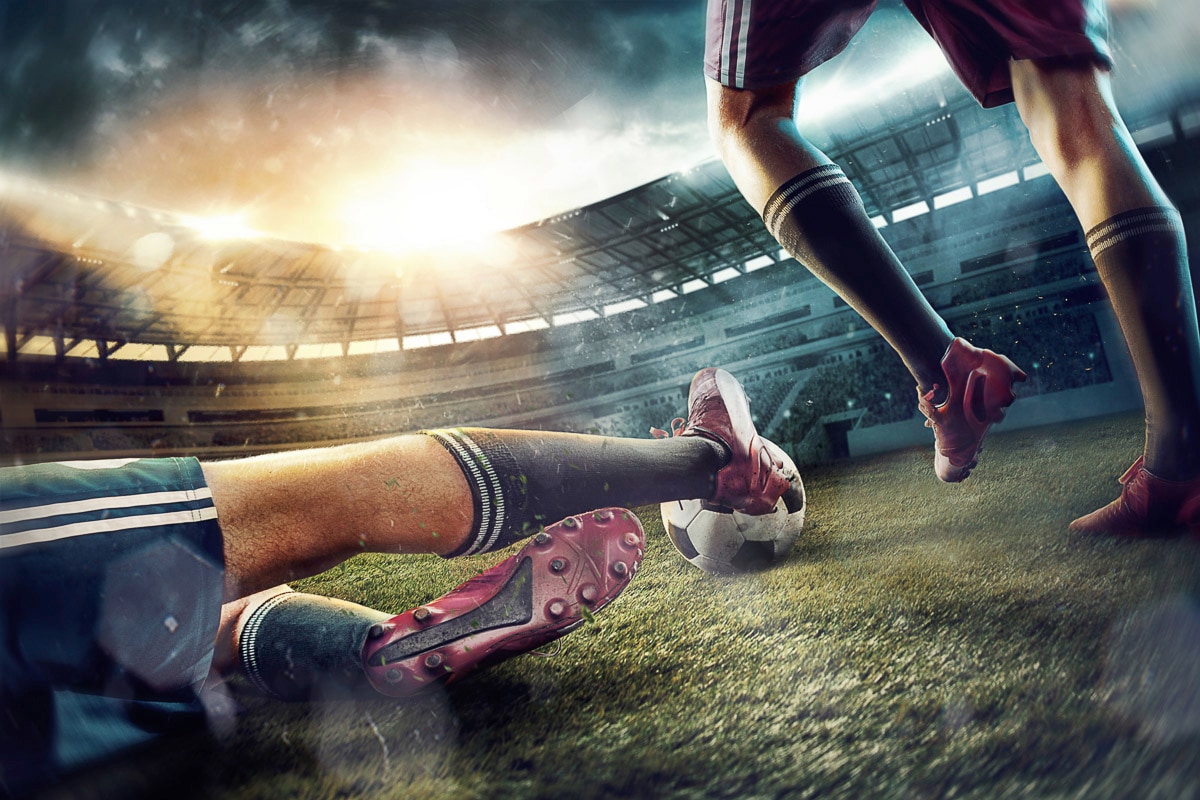 Papermoon Fototapete »Fussball«
