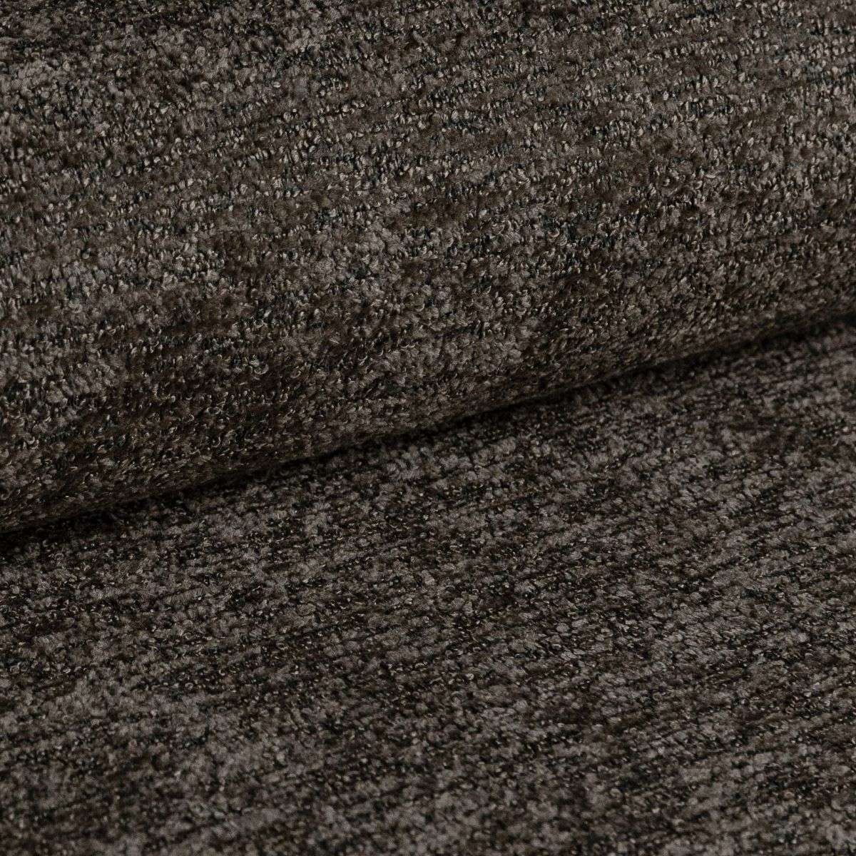 Places of Style Ecksofa »Polsterecke Oland, Struktur, Flachgewebe, Luxus-Microfaser, Boucle«, L-Form, 289 cm, Wellenunterfederung, Skandi-Design, Metallfüsse