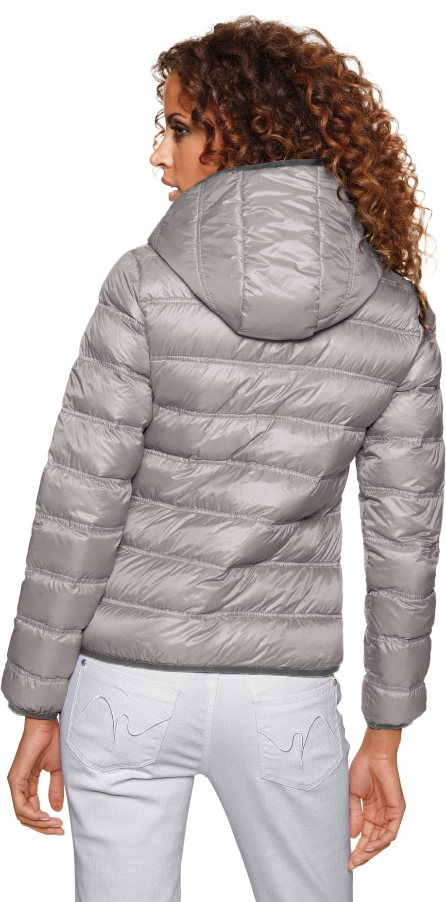 heine Daunenjacke, mit Kapuze