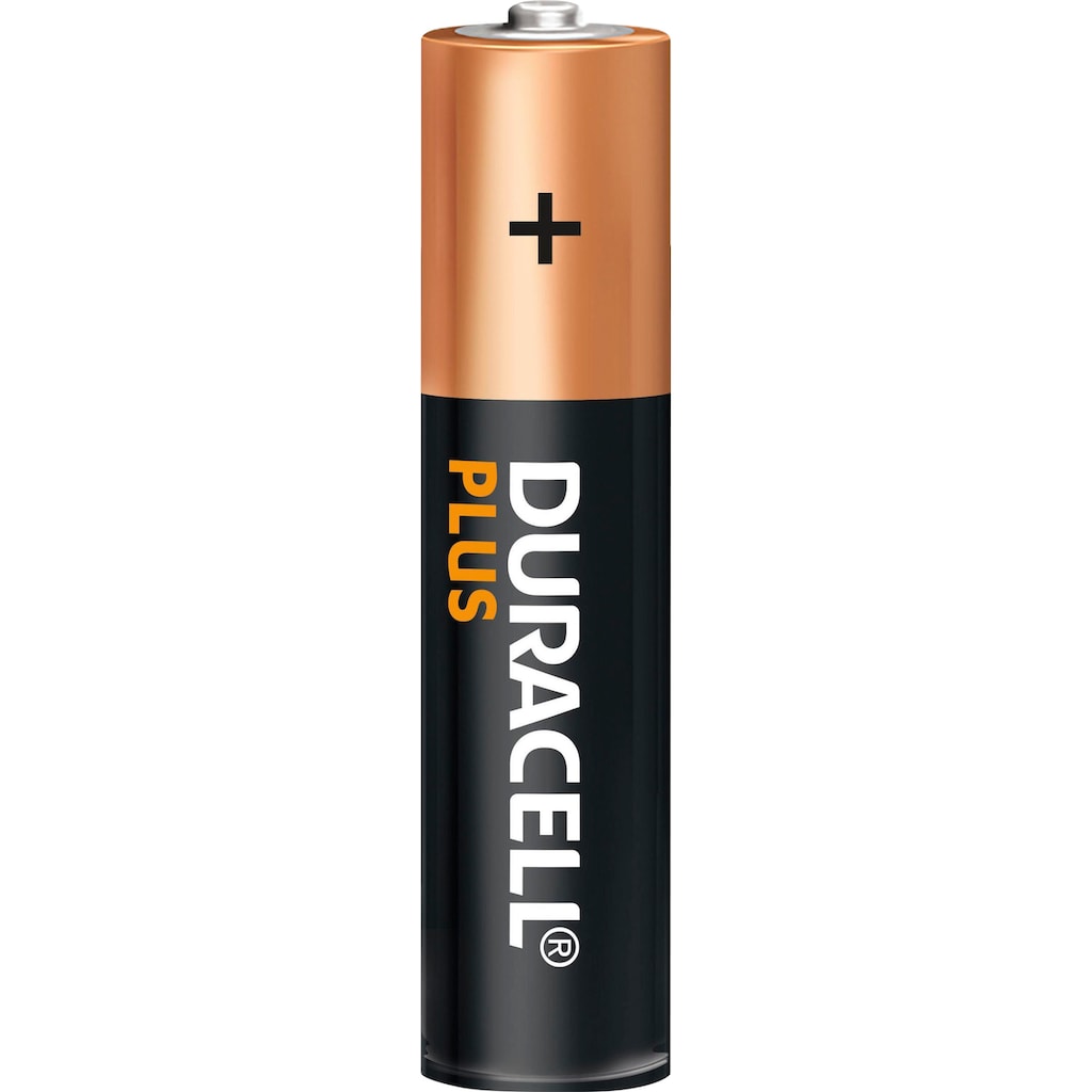 Duracell Batterie »20+ 20 Pack: 20x Mignon/AA/LR06 + 20x Micro/AAA/LR03«, LR03, 1,5 V, (Spar-Set, 40 St., Alkaline Batterie, 40 Stück)
