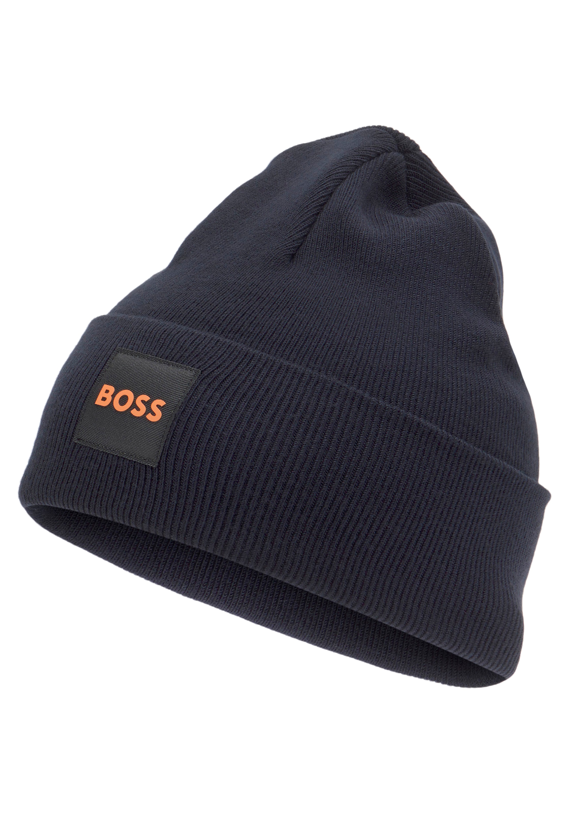 BOSS ORANGE Beanie »Fantastico_Hat«, mit | online Jelmoli-Versand kaufen BOSS-Logobadge