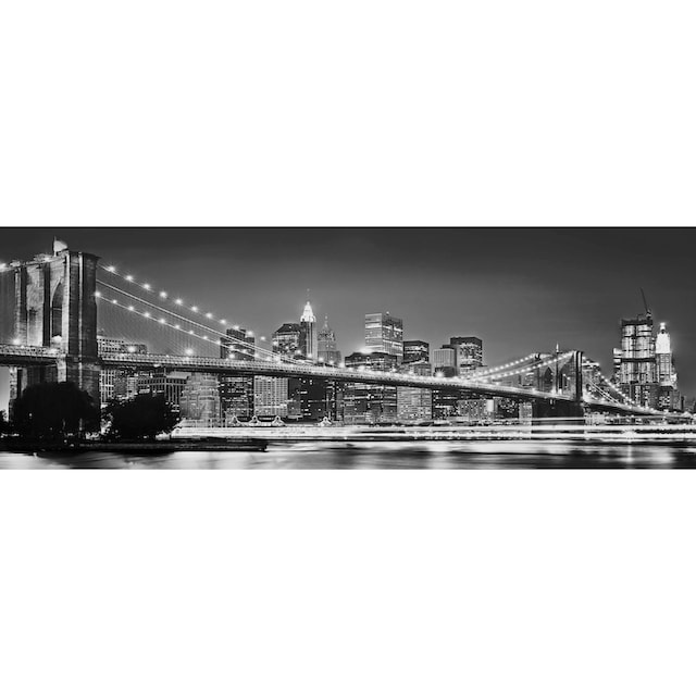 ❤ Komar Vliestapete »Brooklyn Bridge«, 400x140 cm (Breite x Höhe) kaufen im  Jelmoli-Online Shop