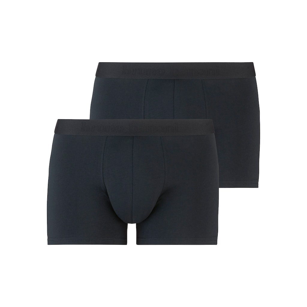 Bruno Banani Boxer, (Packung, 2 St.), in schlichtem Design