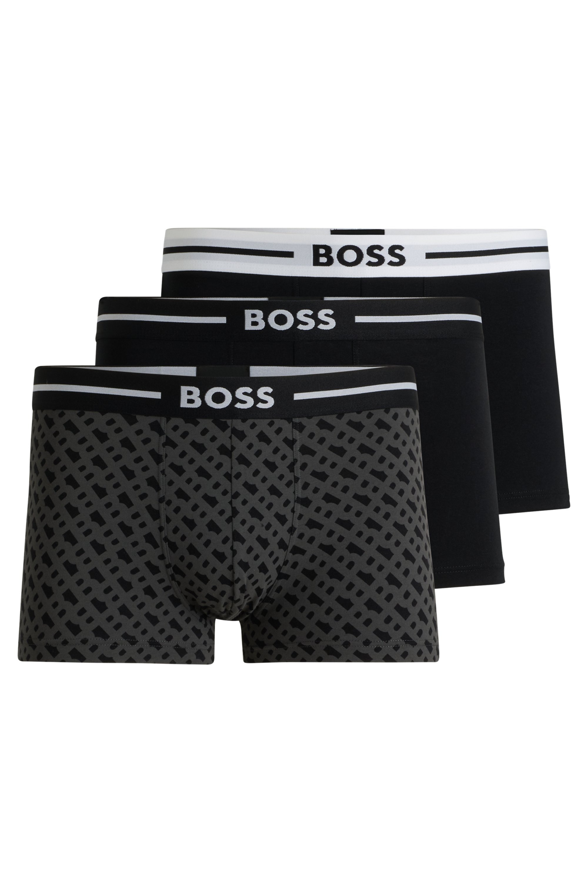 BOSS Trunk »Trunk 3P Bold Design« Packung, 3er, 3 Stk. mit BOSS Schriftzug