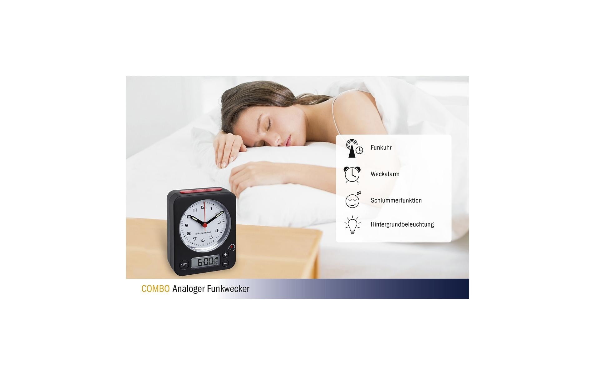 TFA Dostmann Funkwecker »Combo«