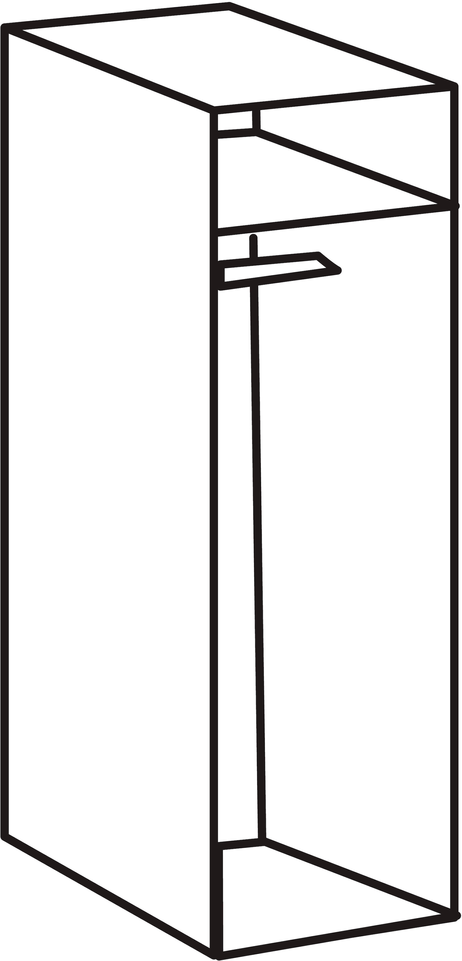 Wimex Schranksystem »Münster«, (Spar-Set, 3tlg: Eckschrank+ 2 Schränke 40cm und 50cm breit), Mehrzweckschrank