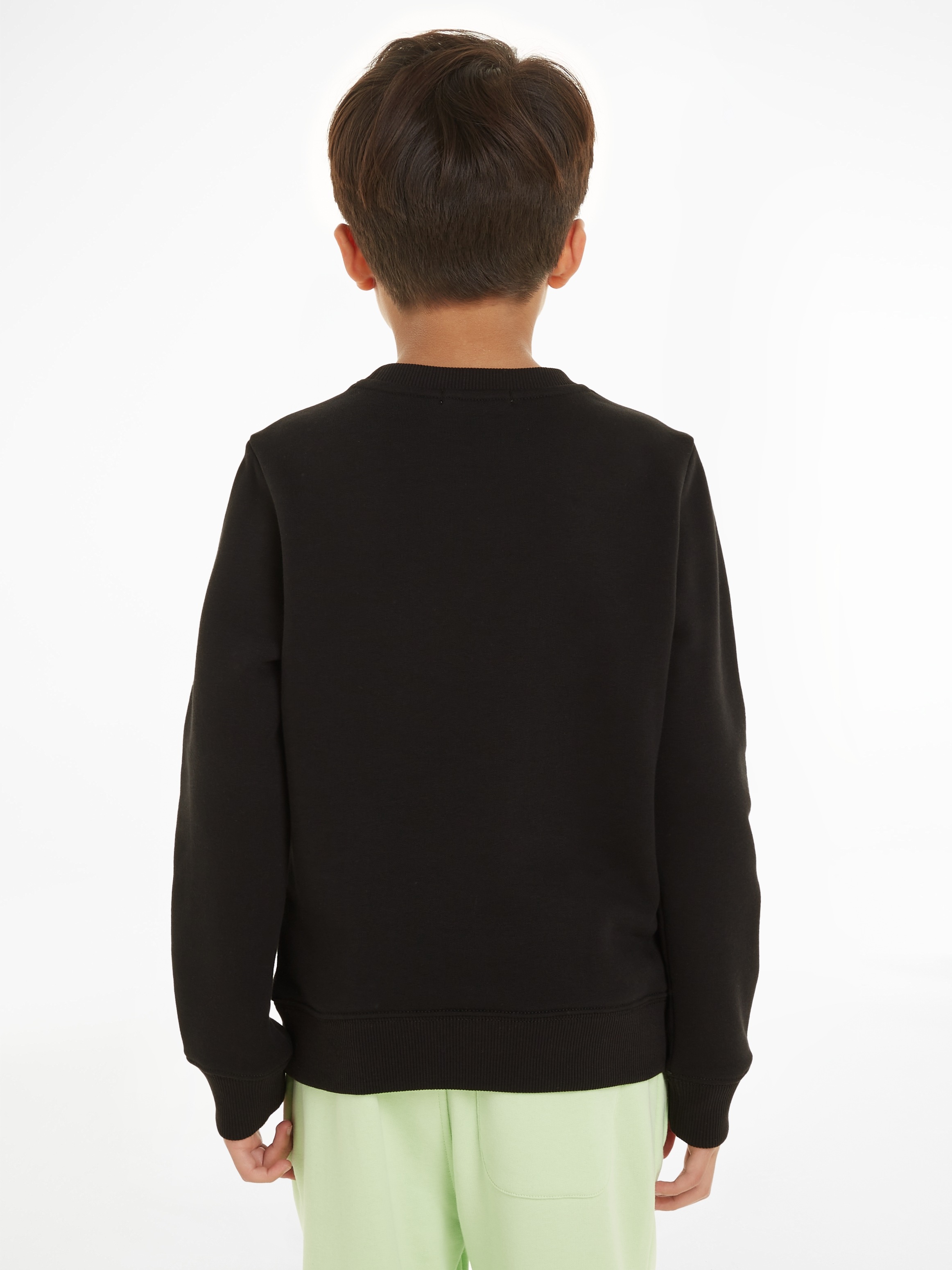 Calvin Klein Jeans Sweatshirt »MONOGRAM MINI BADGE CREWNECK«, für Kinder bis 16 Jahre