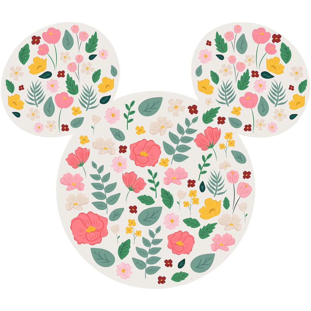 Komar Vliestapete »Mickey Head Wildflowers«