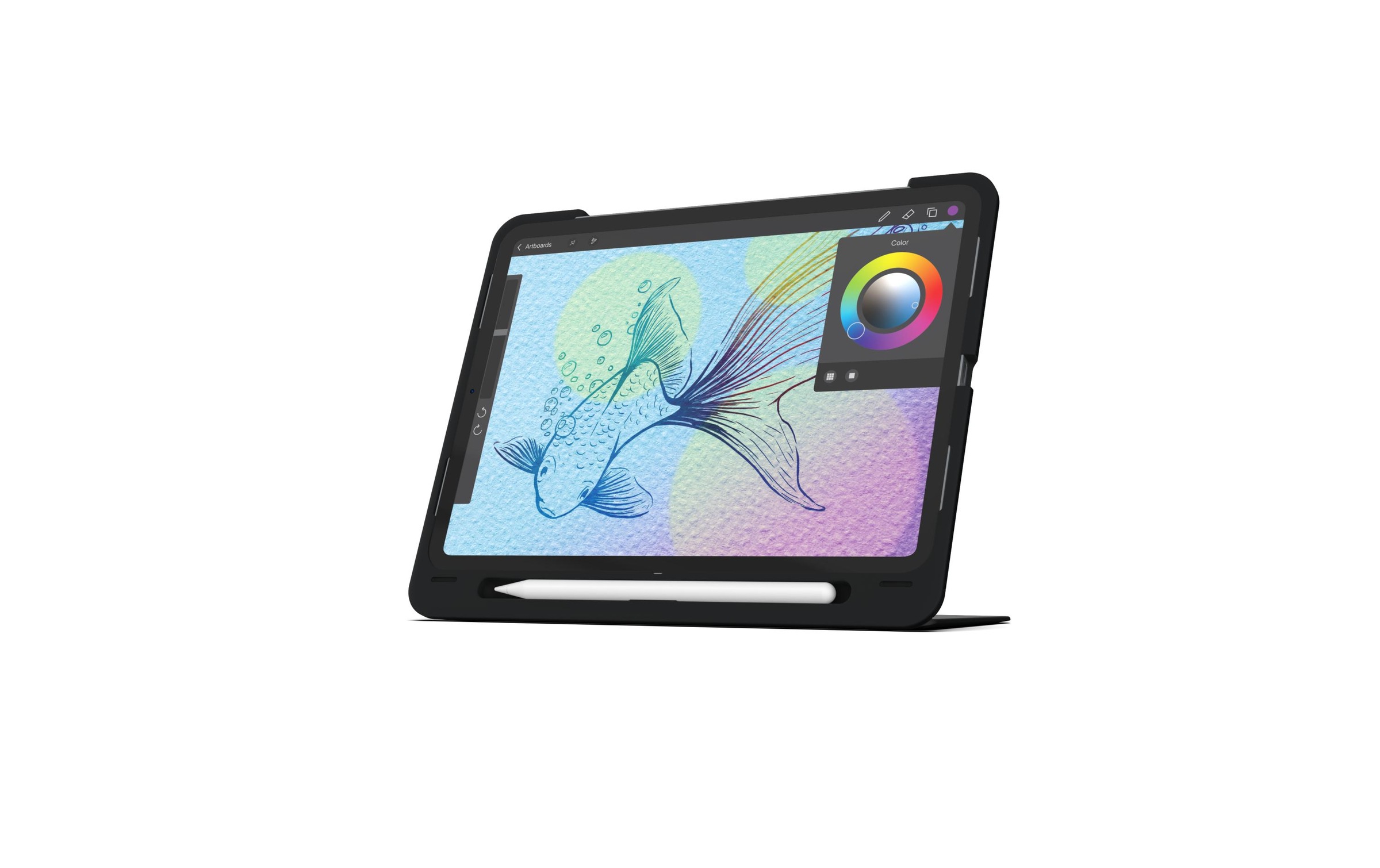 ZAGG Tablet-Tastatur »Cover Slim Book Go iPad Pro 11 Zoll«, (Ziffernblock)