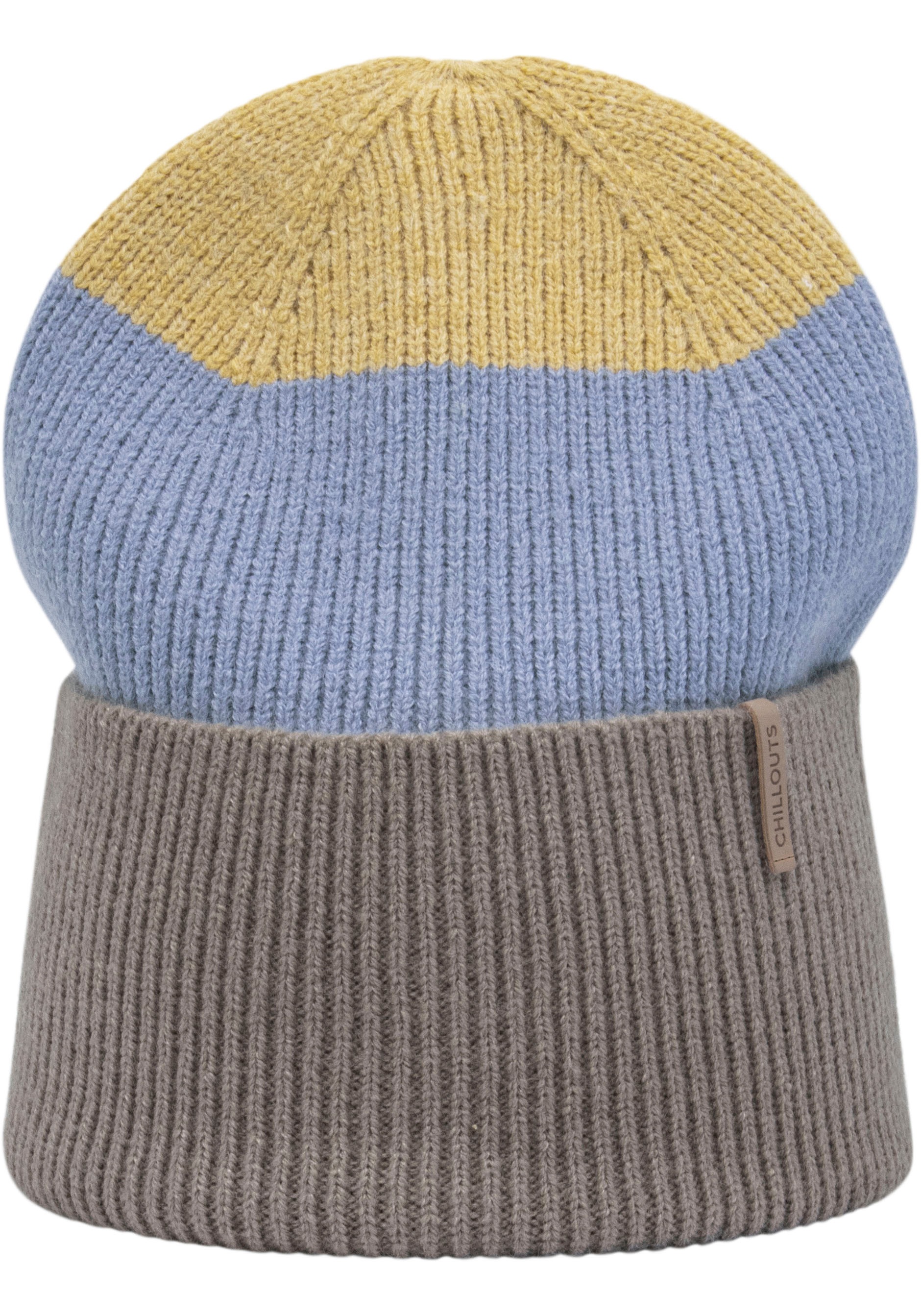 chillouts Strickmütze »Tamy Hat«, Rippenstrick, Blockstreifen