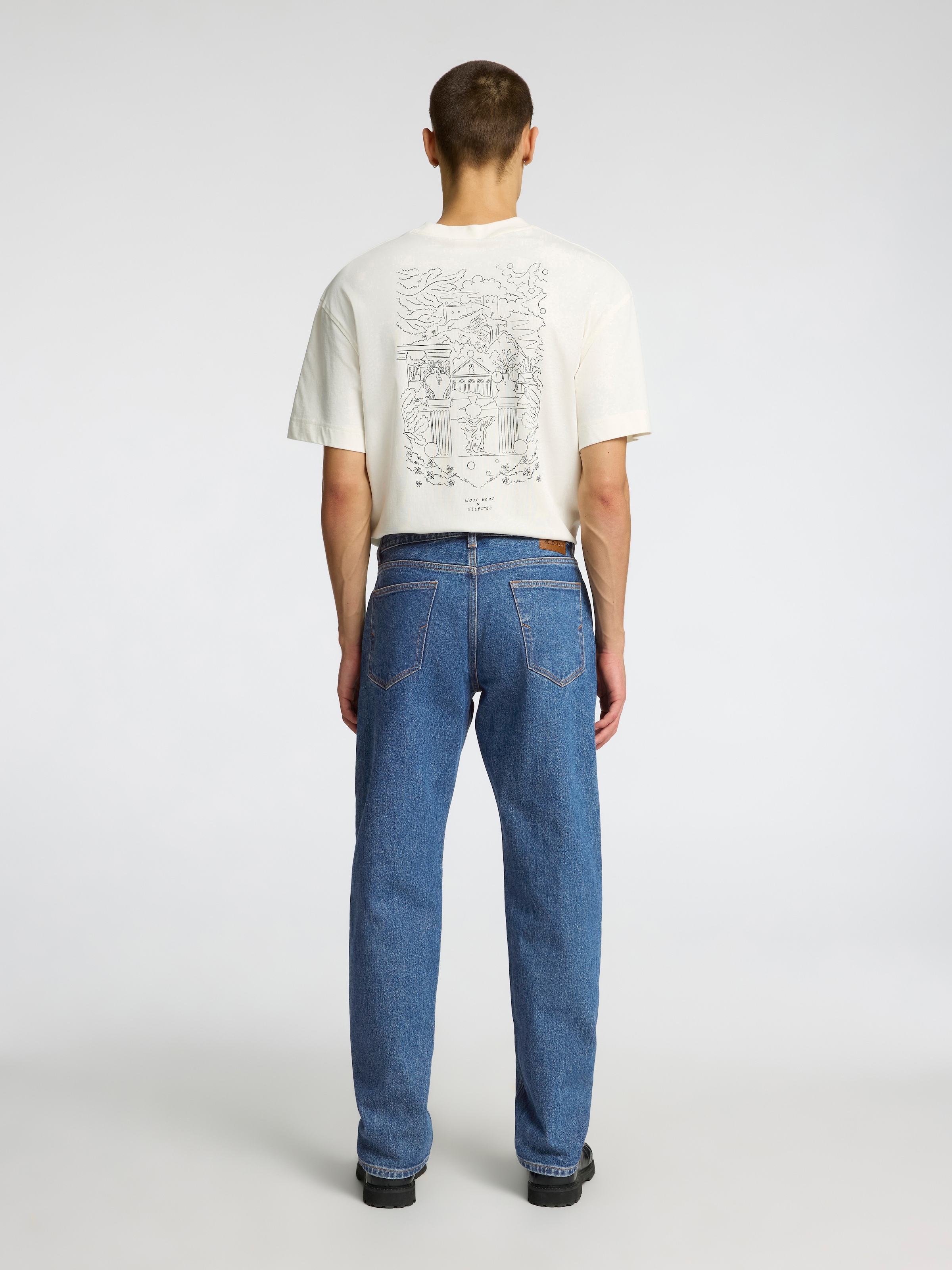 SELECTED HOMME Straight-Jeans »SLH196-STRAIGHT BEN KORI JEANS NOOS«