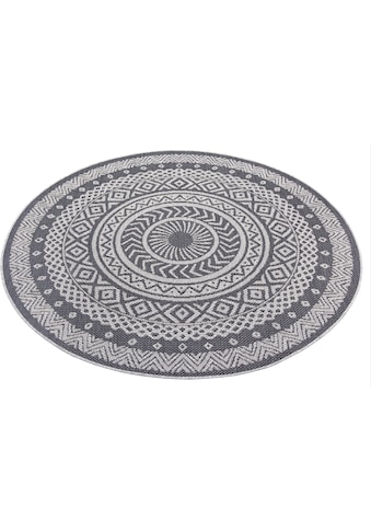 Leonique Teppich »Sia«, rund, 3 mm Höhe, In-und Outdoor geeignet, Mandala, Rund,... kaufen