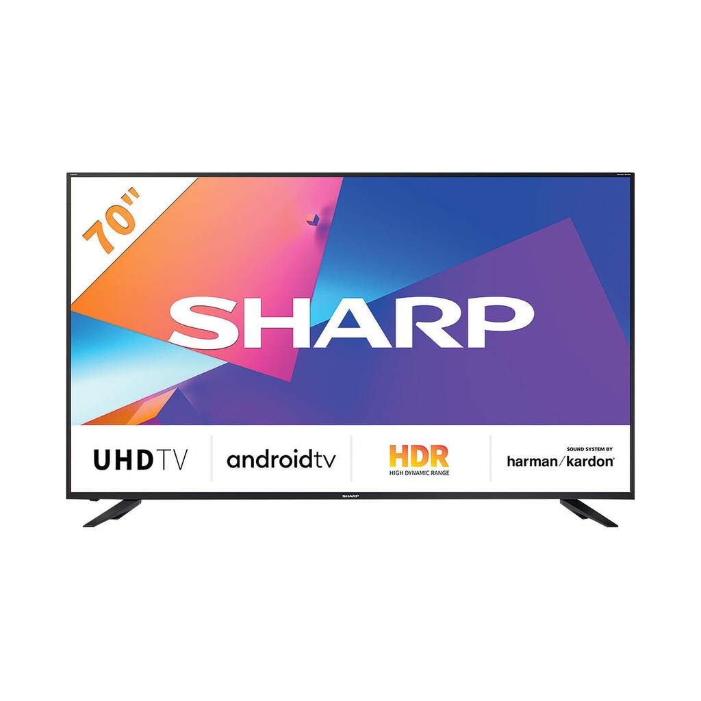 Sharp LCD-LED Fernseher »70CL5EA 70 3840 x 2160«, 177 cm/70 Zoll