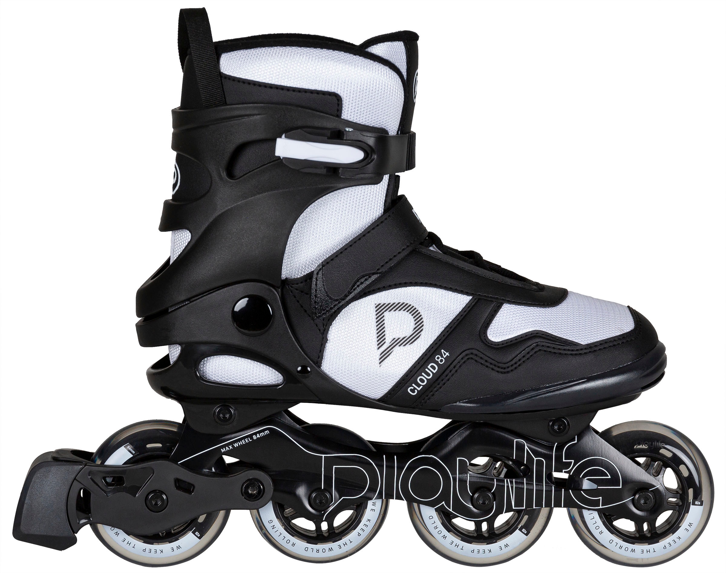 Inlineskates »Cloud Black/White 84«