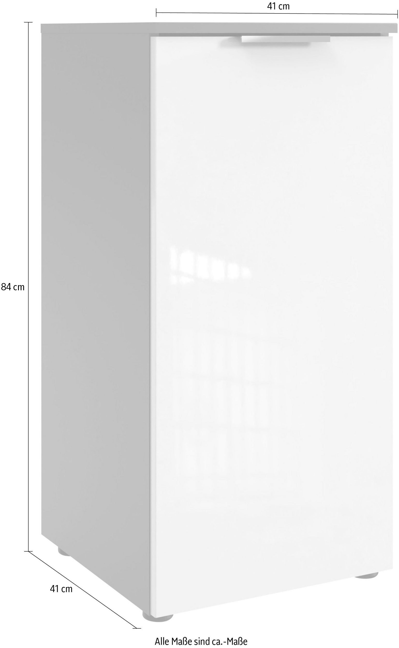 Wimex Kommode »level36 D by fresh to go«, 1-türig mit soft-close Funktion, 41cm breit, 84cm hoch