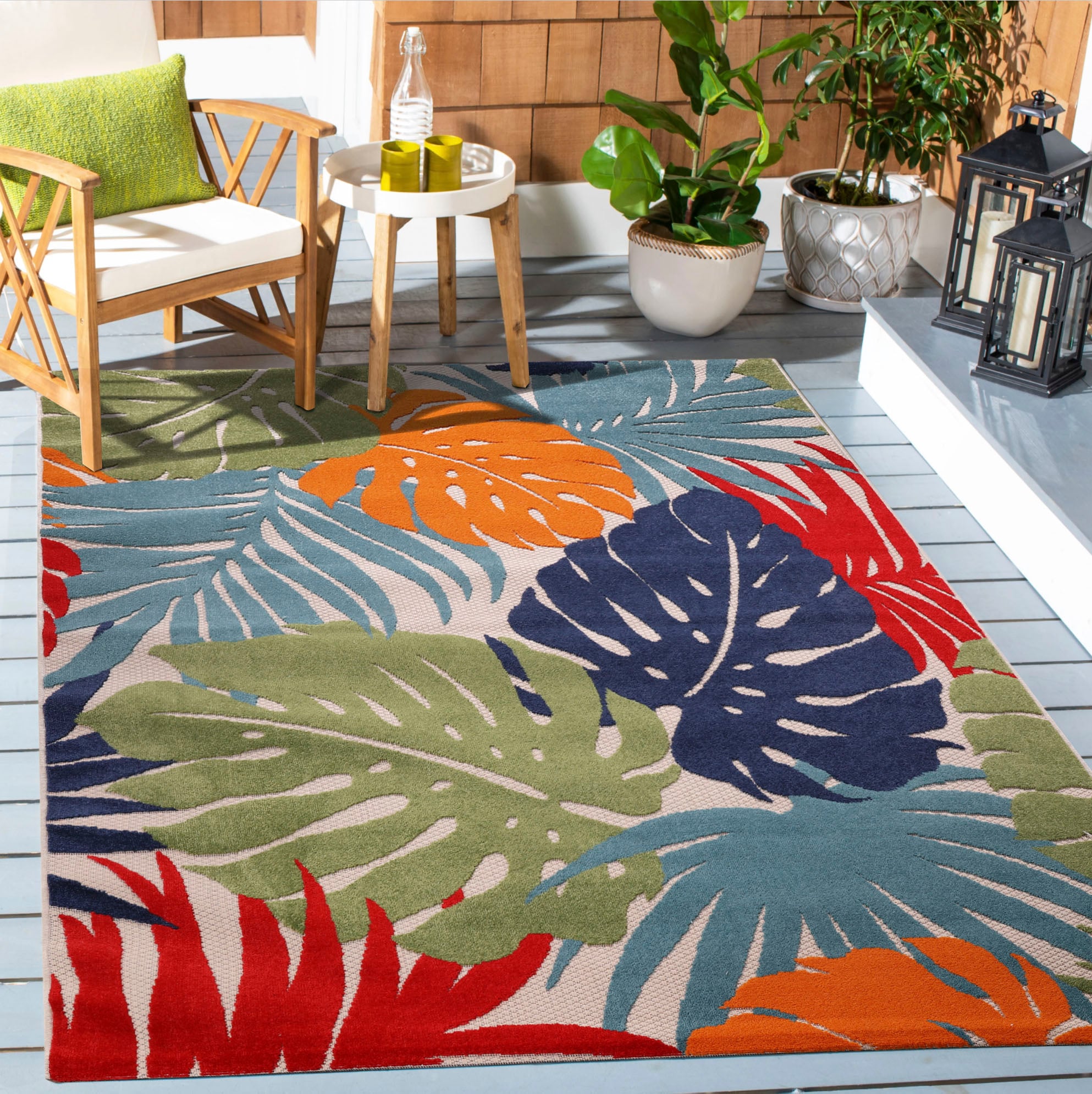 bestellen und geeignet, Jelmoli-Versand Design, Teppich »Floral«, rechteckig, florales Terasse Outdoor Sanat | online In- Balkon,