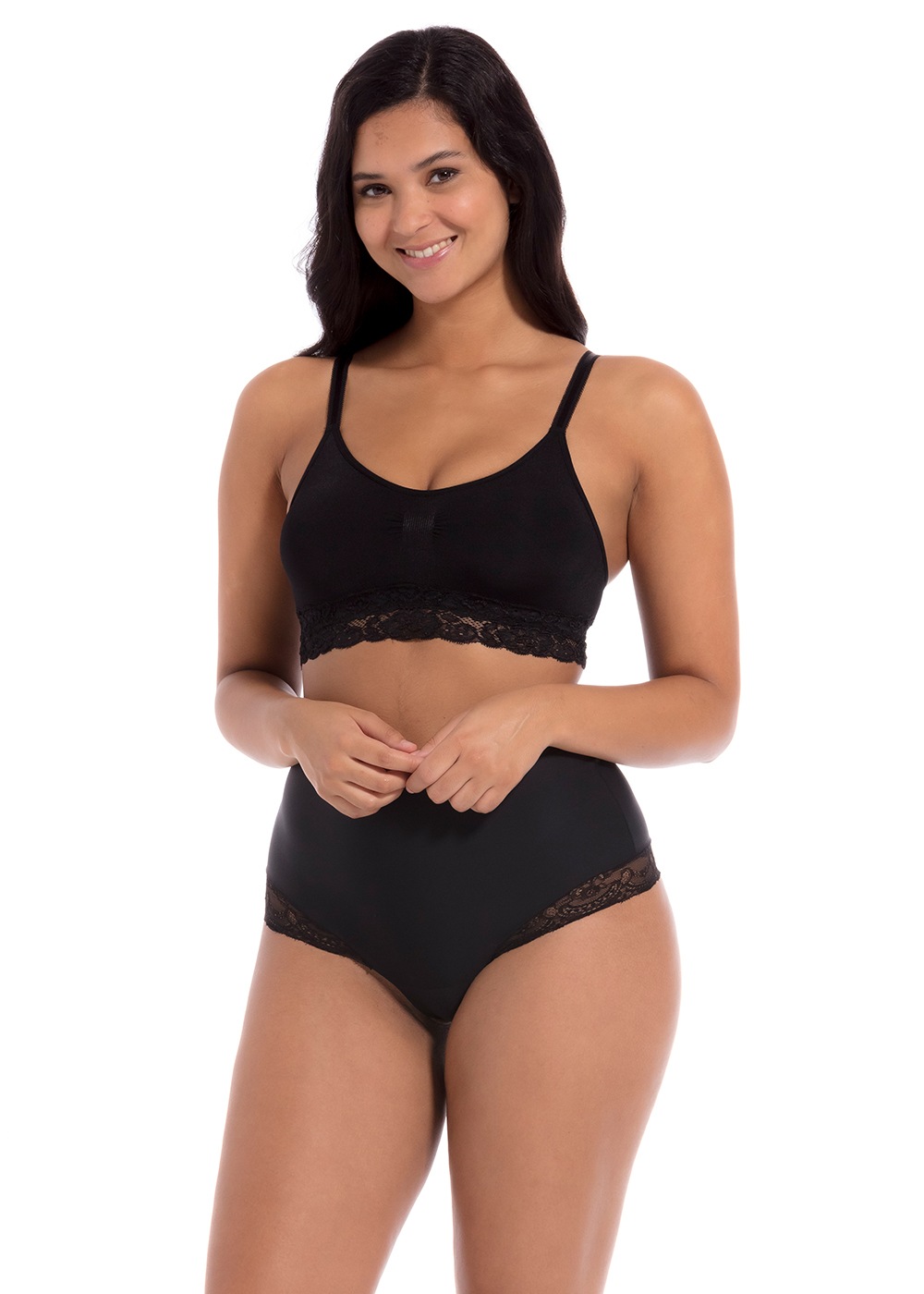 MAGIC Bodyfashion Bügelloser BH, Weiche Spitze unterhalb der Brust für einen eleganten Look