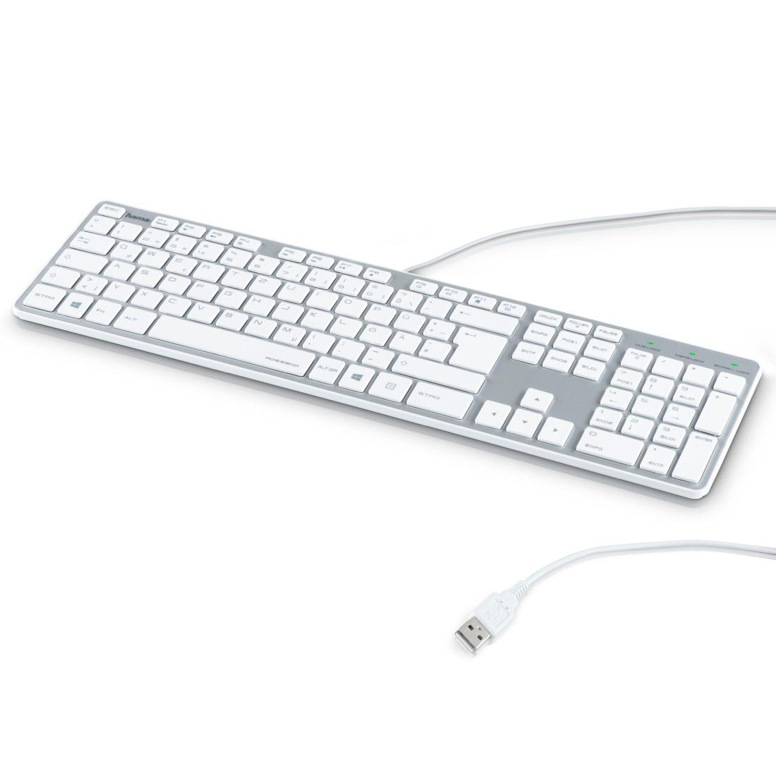 Tastatur Jelmoli-Online PC im Slim-Design« Shop im »Tastatur Hama ❤ kabelgebunden kaufen Tastatur