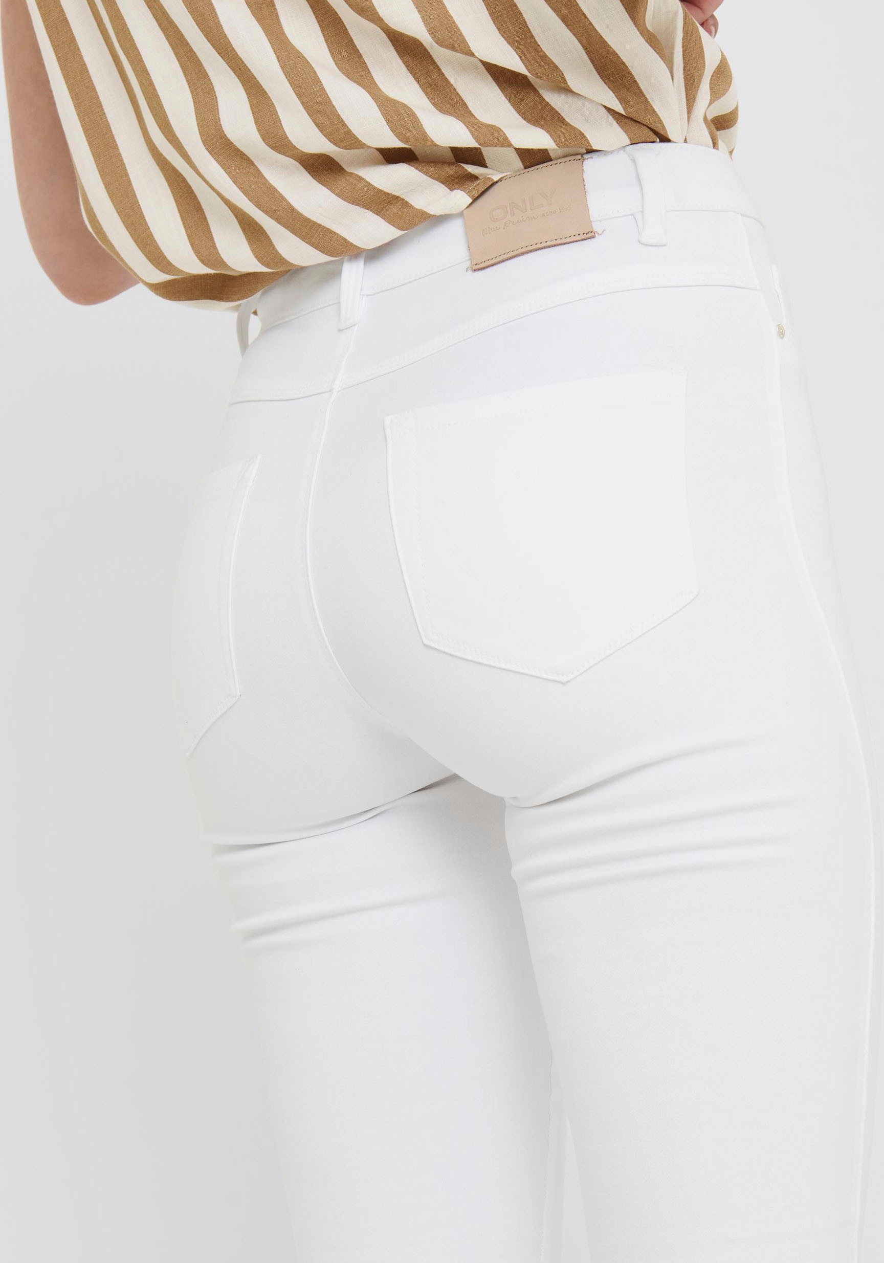 ONLY Skinny-fit-Jeans »ONLROYAL HW SK JEANS DNM WHITE NOOS«
