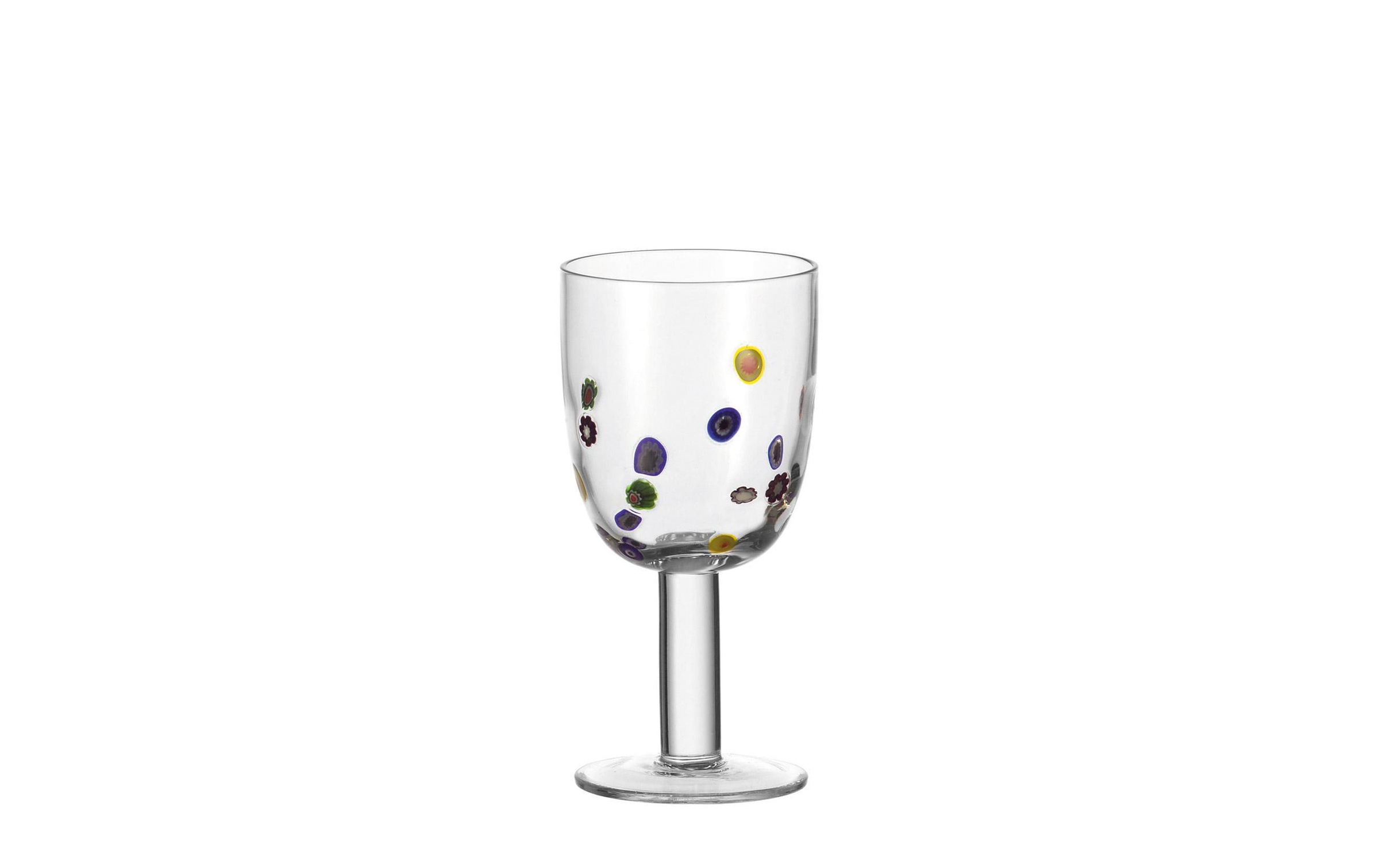 LEONARDO Rotweinglas »Millefiori 4.6 dl, 6 Stück«, (Set, 6 tlg.), 6 teilig